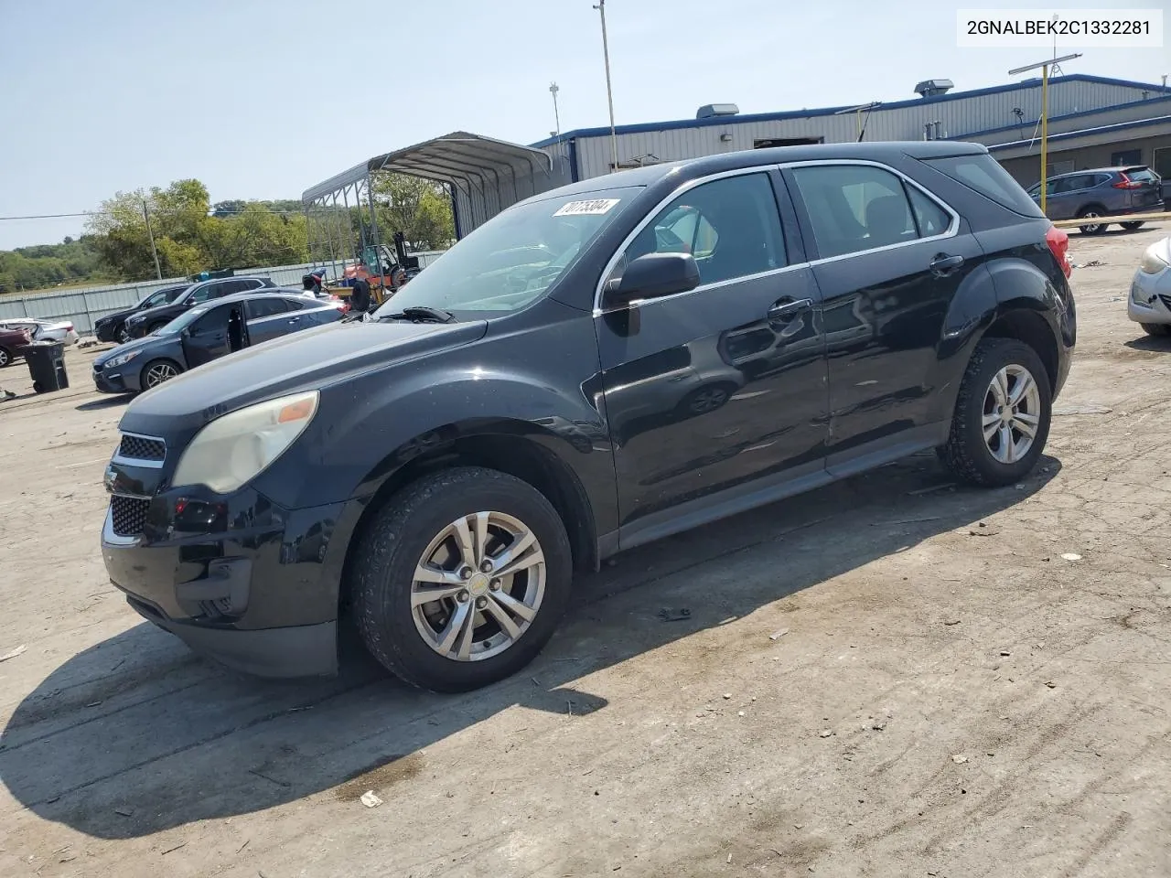 2012 Chevrolet Equinox Ls VIN: 2GNALBEK2C1332281 Lot: 70775304