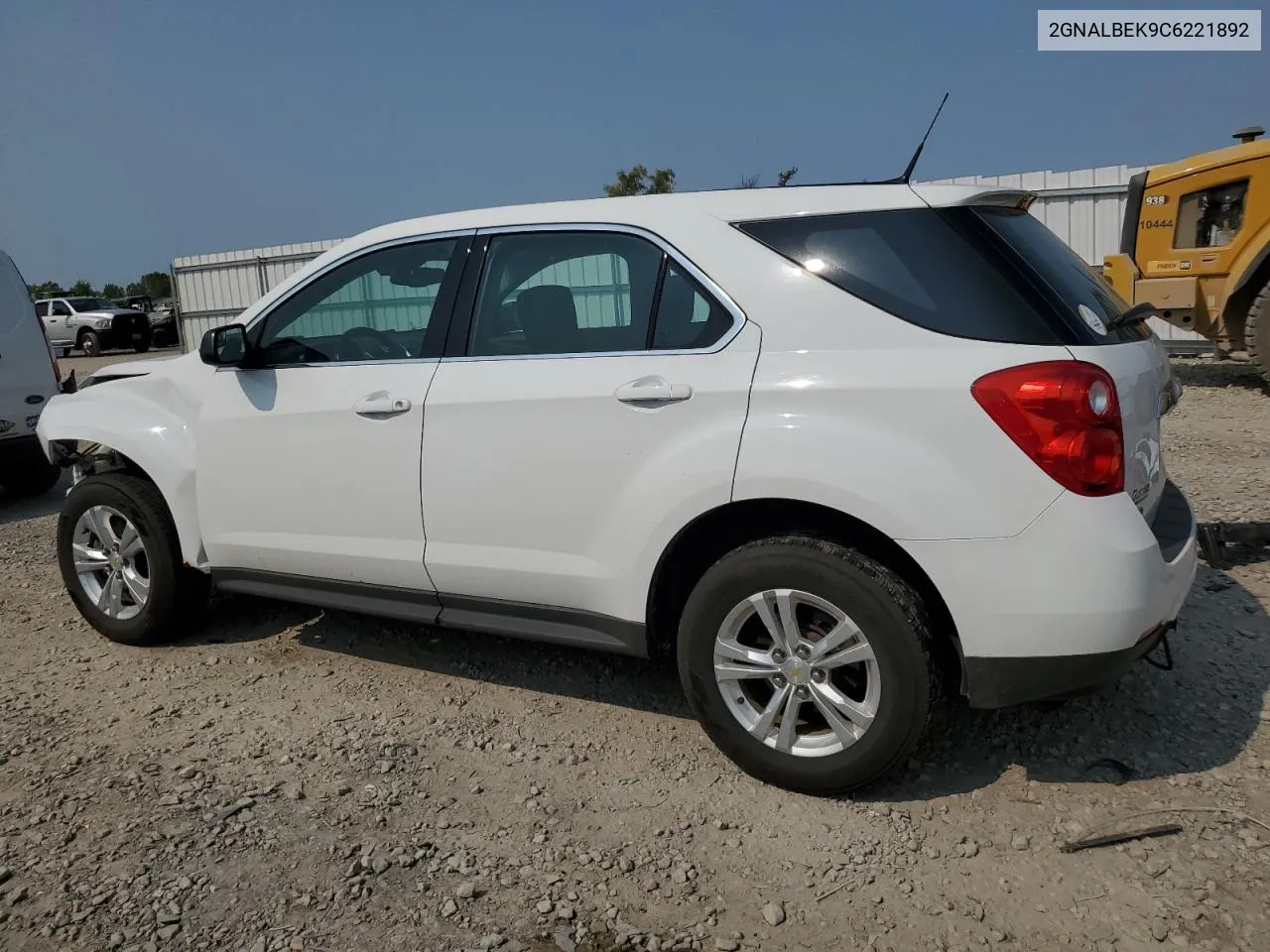 2012 Chevrolet Equinox Ls VIN: 2GNALBEK9C6221892 Lot: 70842694