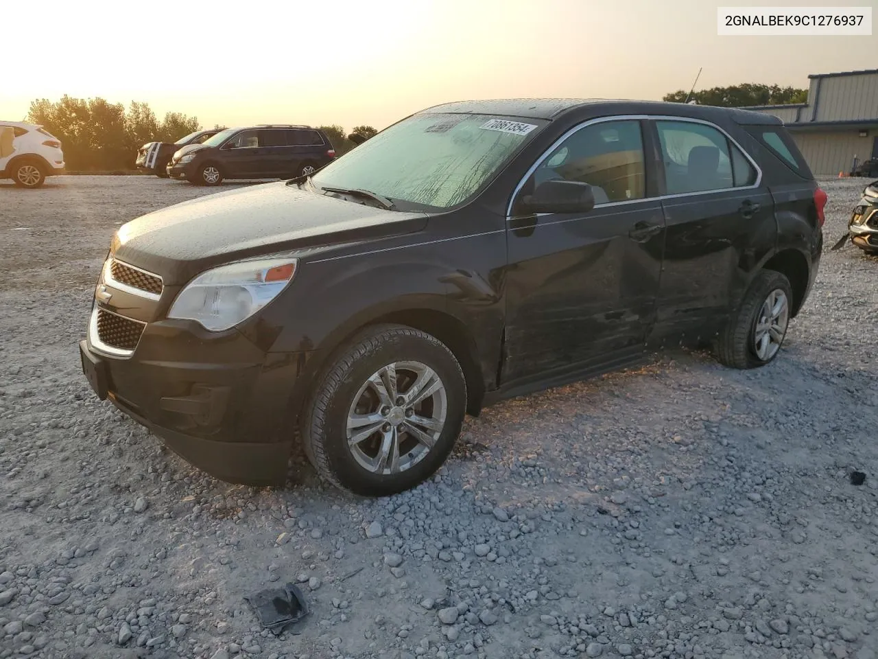 2012 Chevrolet Equinox Ls VIN: 2GNALBEK9C1276937 Lot: 70861354