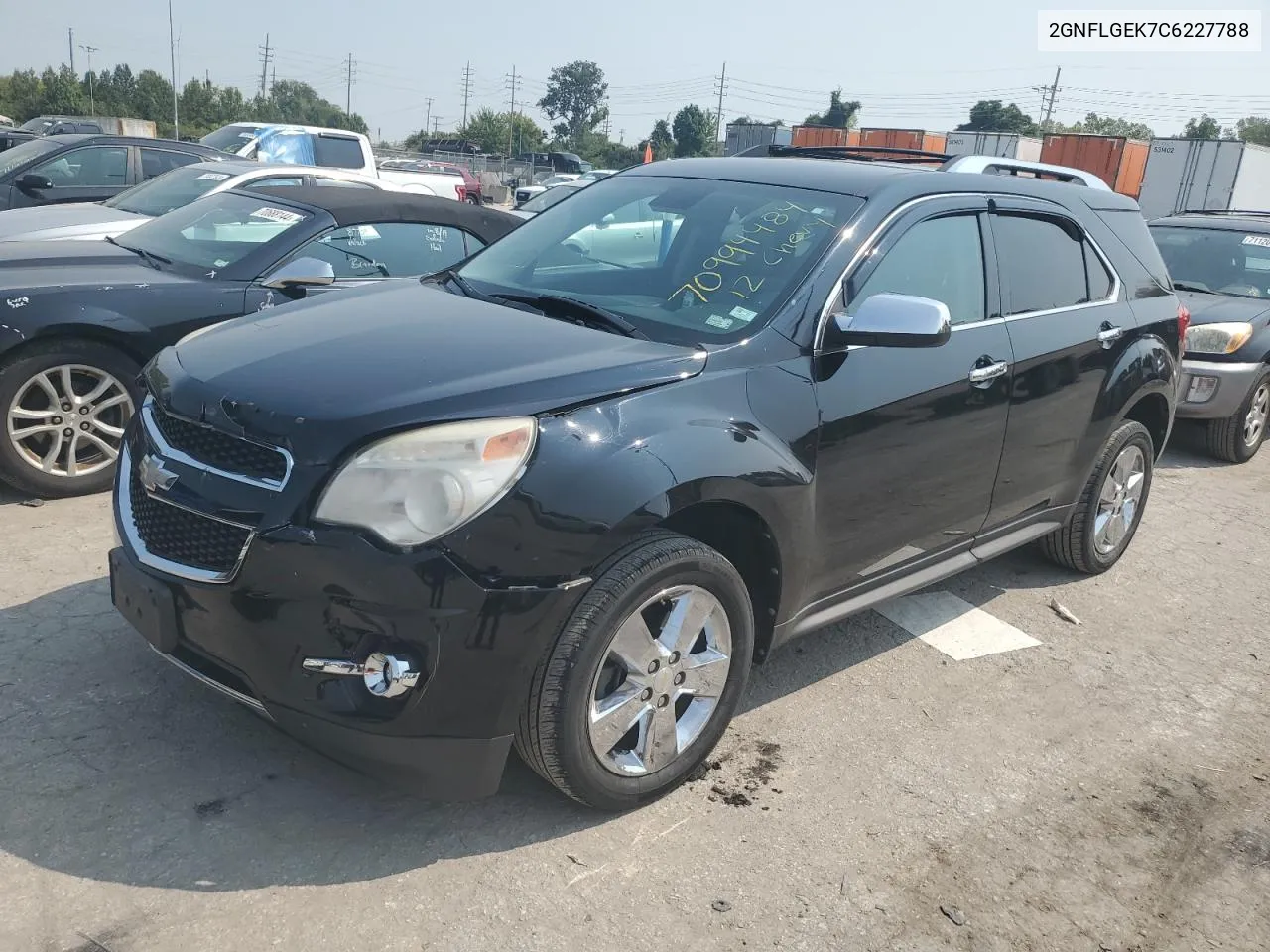 2012 Chevrolet Equinox Ltz VIN: 2GNFLGEK7C6227788 Lot: 70994484