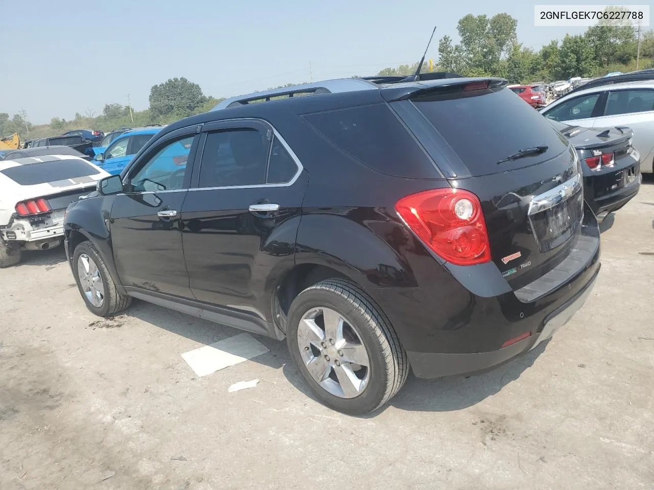 2012 Chevrolet Equinox Ltz VIN: 2GNFLGEK7C6227788 Lot: 70994484