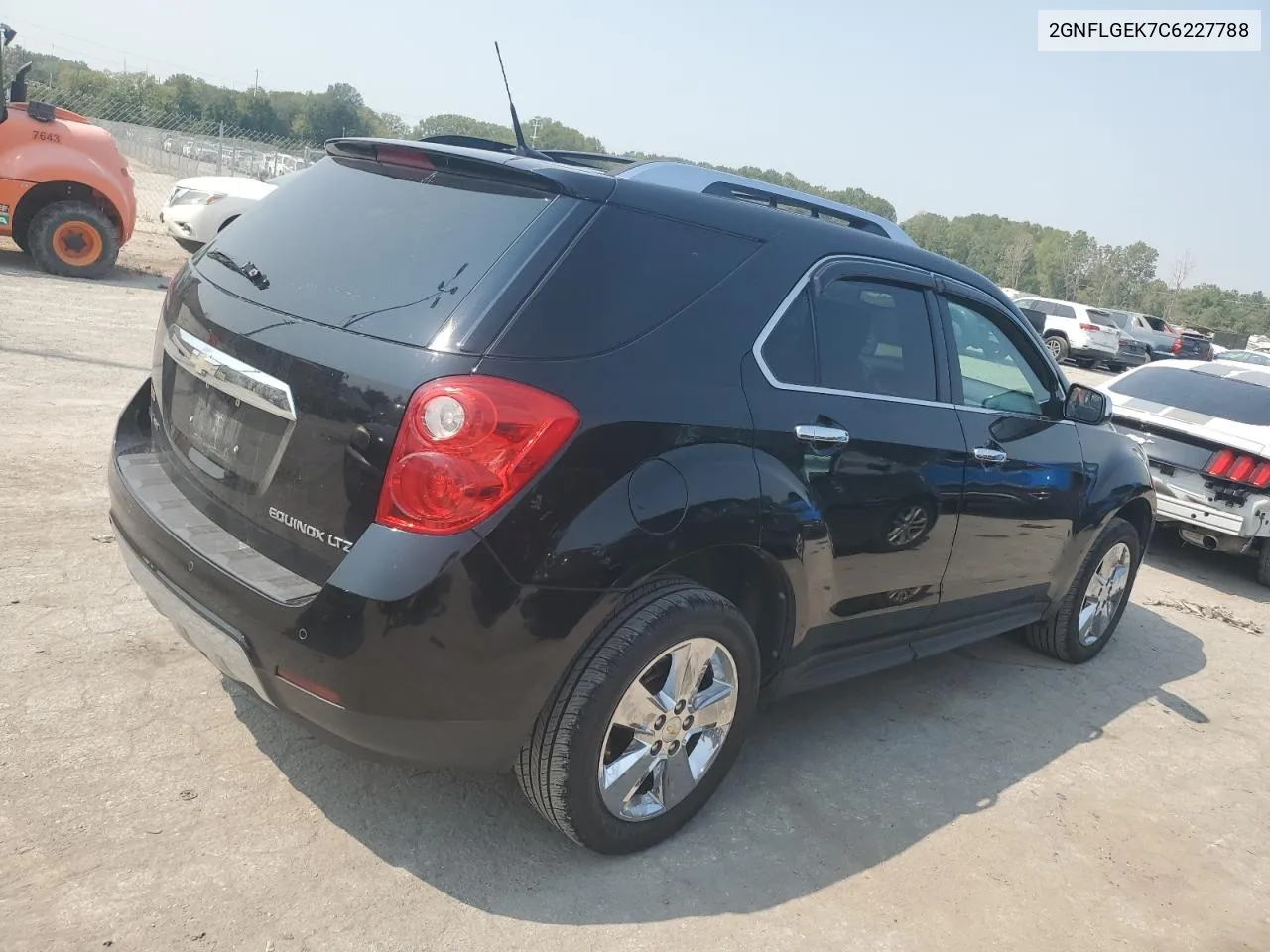 2012 Chevrolet Equinox Ltz VIN: 2GNFLGEK7C6227788 Lot: 70994484