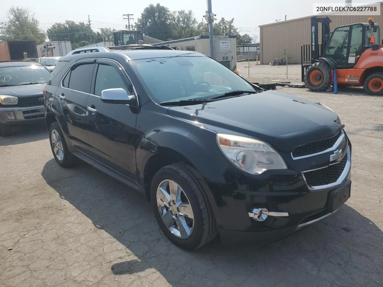 2012 Chevrolet Equinox Ltz VIN: 2GNFLGEK7C6227788 Lot: 70994484