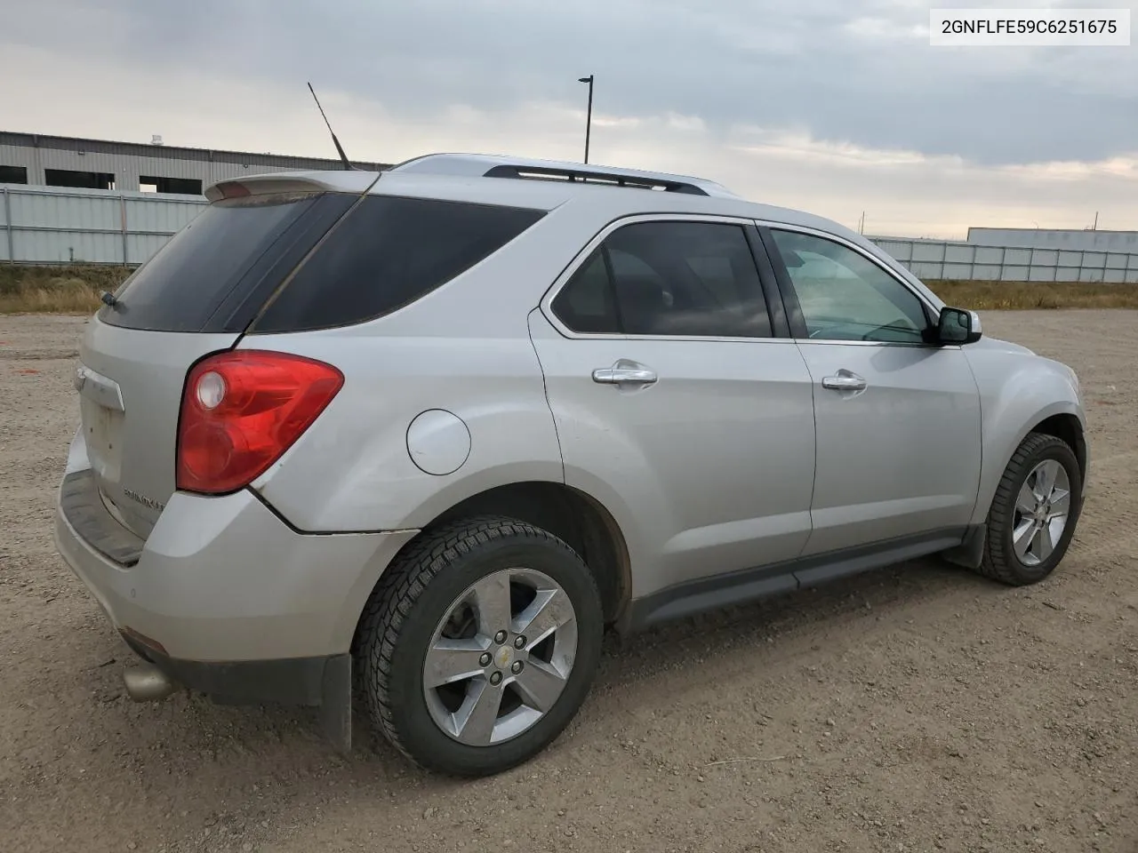 2012 Chevrolet Equinox Ltz VIN: 2GNFLFE59C6251675 Lot: 71087824