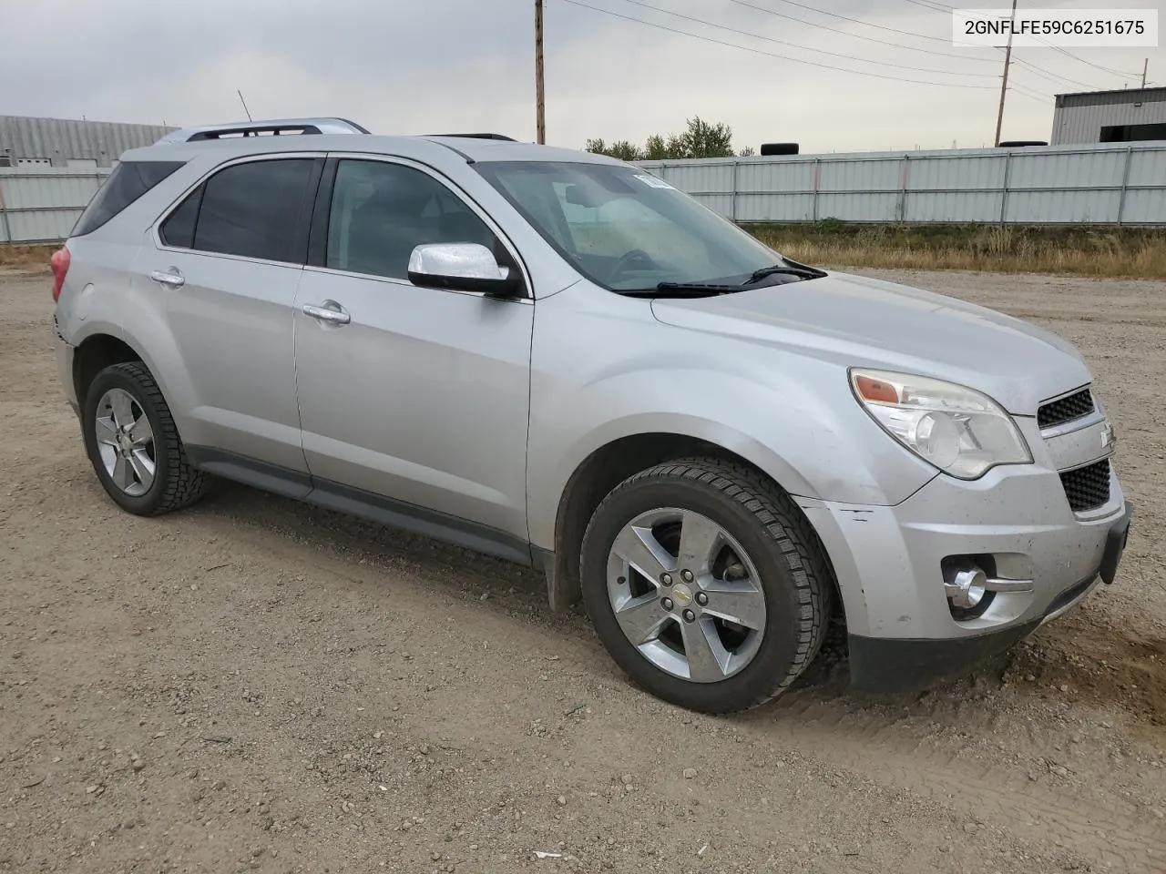 2012 Chevrolet Equinox Ltz VIN: 2GNFLFE59C6251675 Lot: 71087824