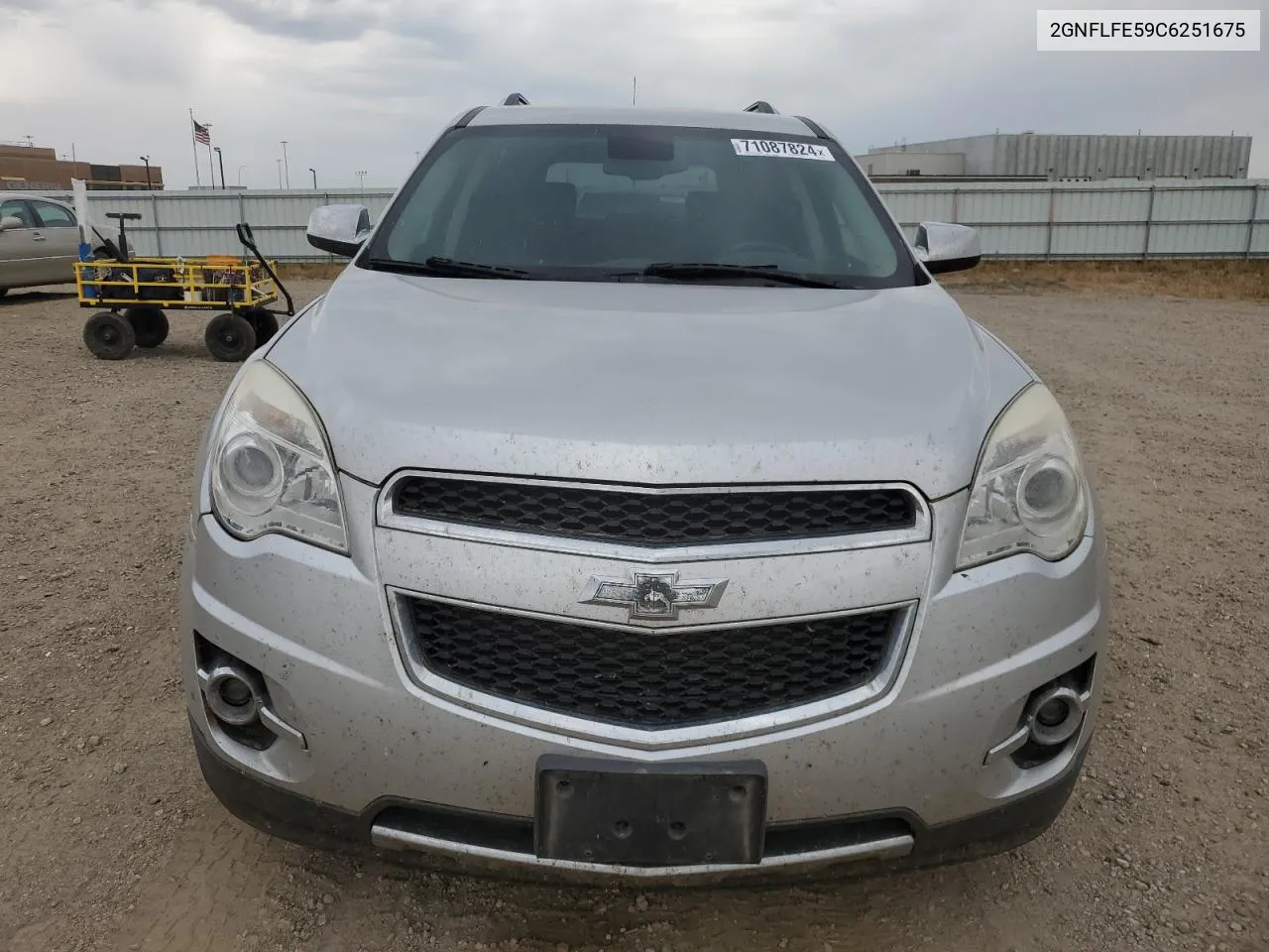 2012 Chevrolet Equinox Ltz VIN: 2GNFLFE59C6251675 Lot: 71087824