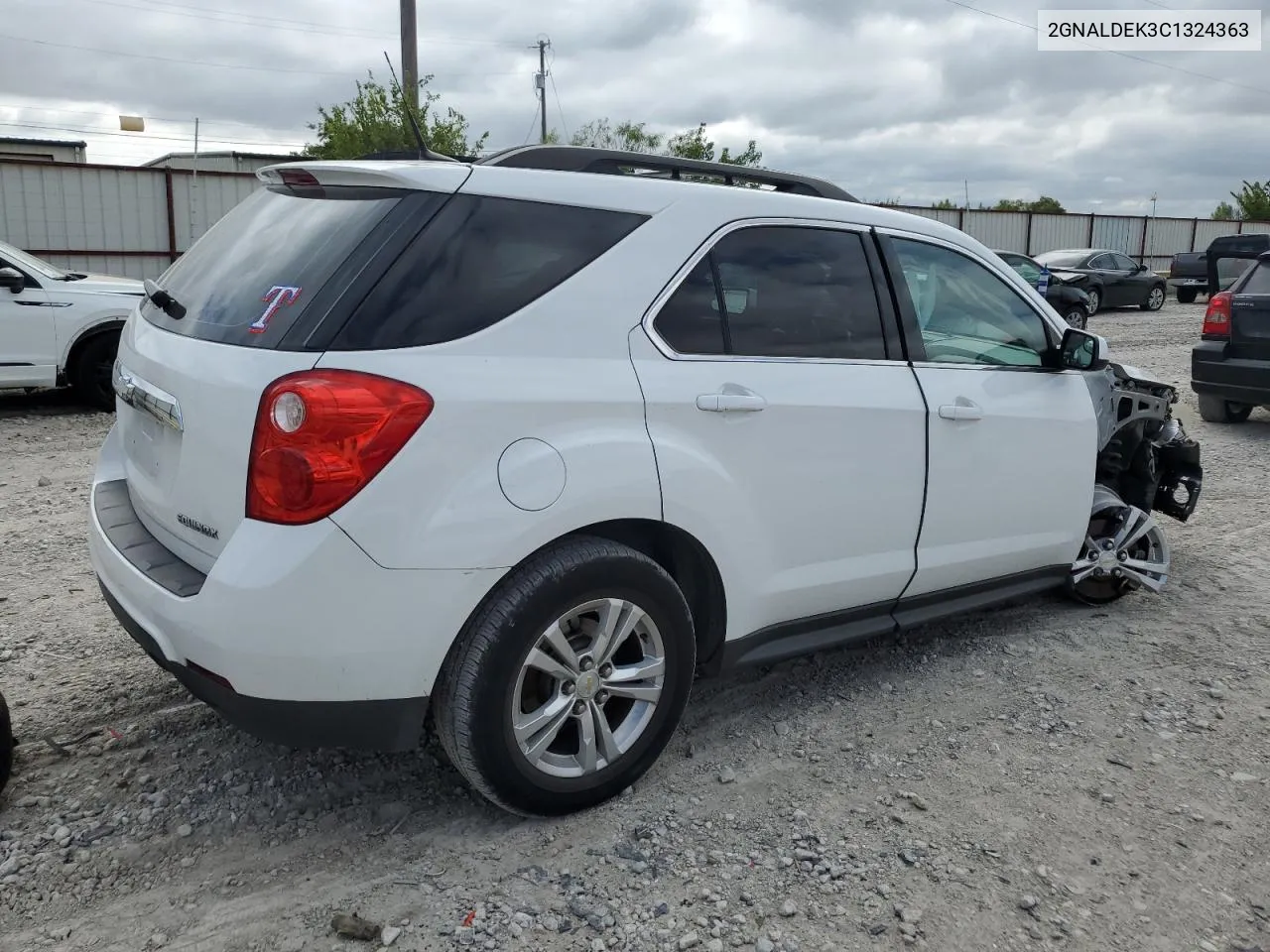 2012 Chevrolet Equinox Lt VIN: 2GNALDEK3C1324363 Lot: 71226044