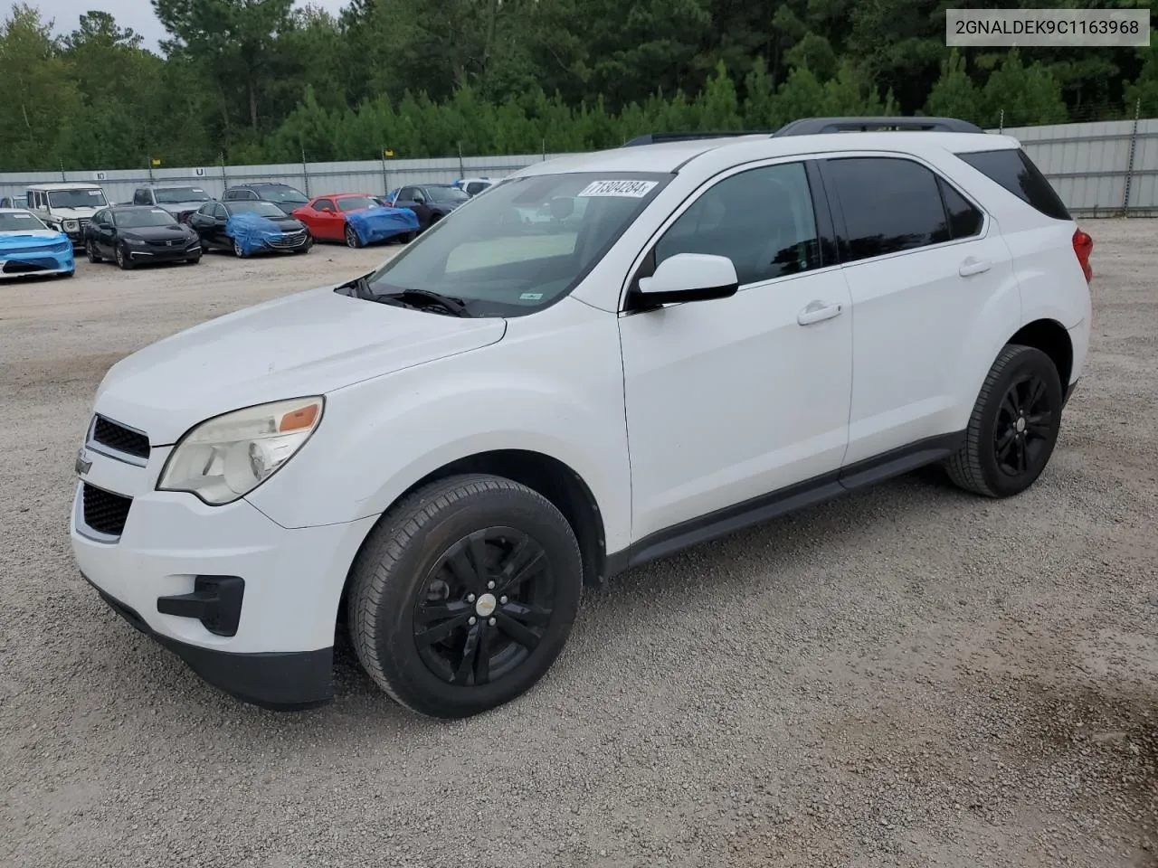 2GNALDEK9C1163968 2012 Chevrolet Equinox Lt