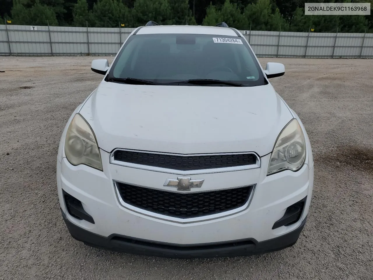 2012 Chevrolet Equinox Lt VIN: 2GNALDEK9C1163968 Lot: 71304284