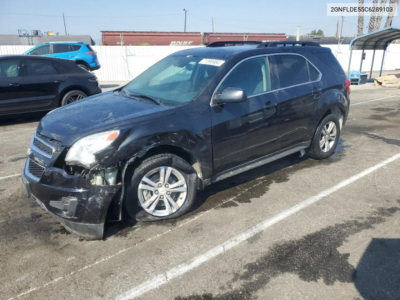 2012 Chevrolet Equinox Lt VIN: 2GNFLDE55C6289103 Lot: 71395984