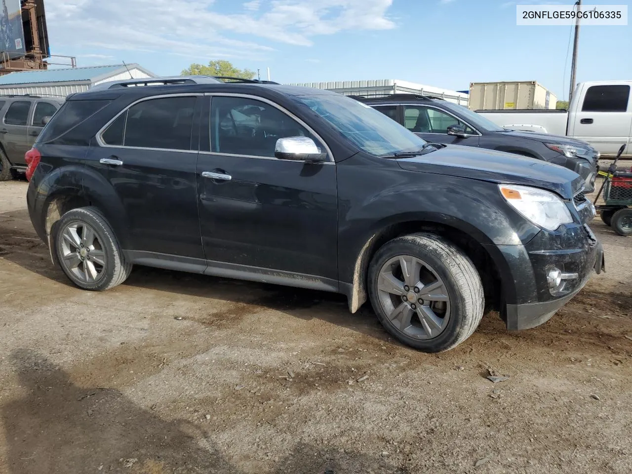 2012 Chevrolet Equinox Ltz VIN: 2GNFLGE59C6106335 Lot: 71400674