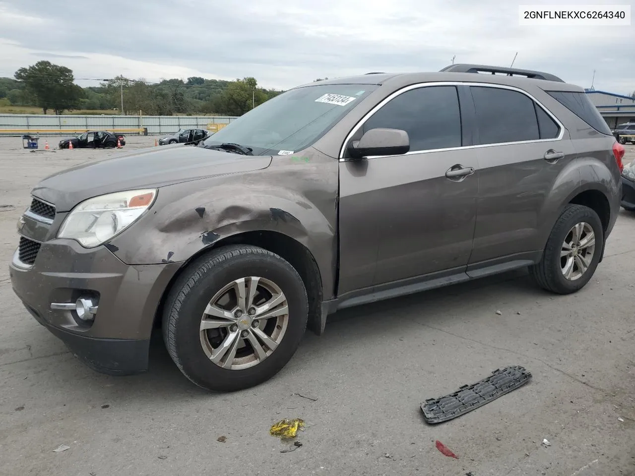 2012 Chevrolet Equinox Lt VIN: 2GNFLNEKXC6264340 Lot: 71453134