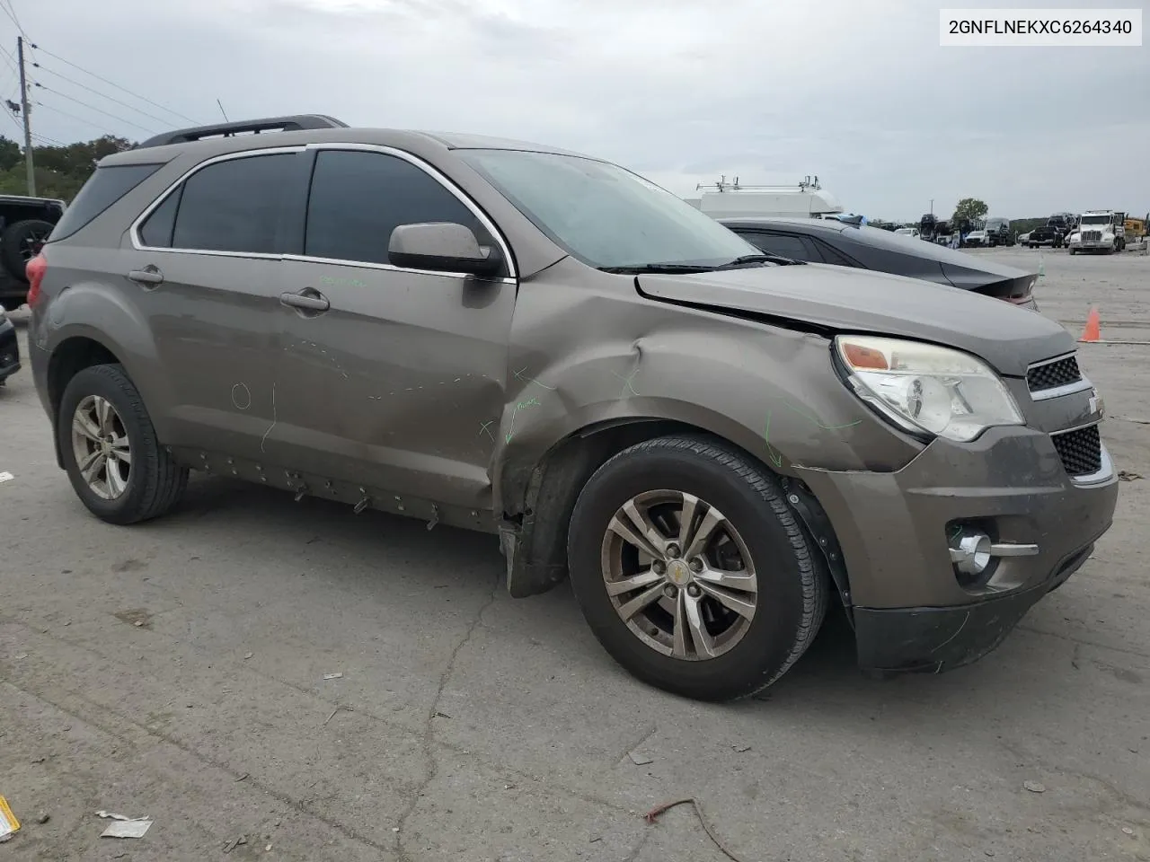 2012 Chevrolet Equinox Lt VIN: 2GNFLNEKXC6264340 Lot: 71453134