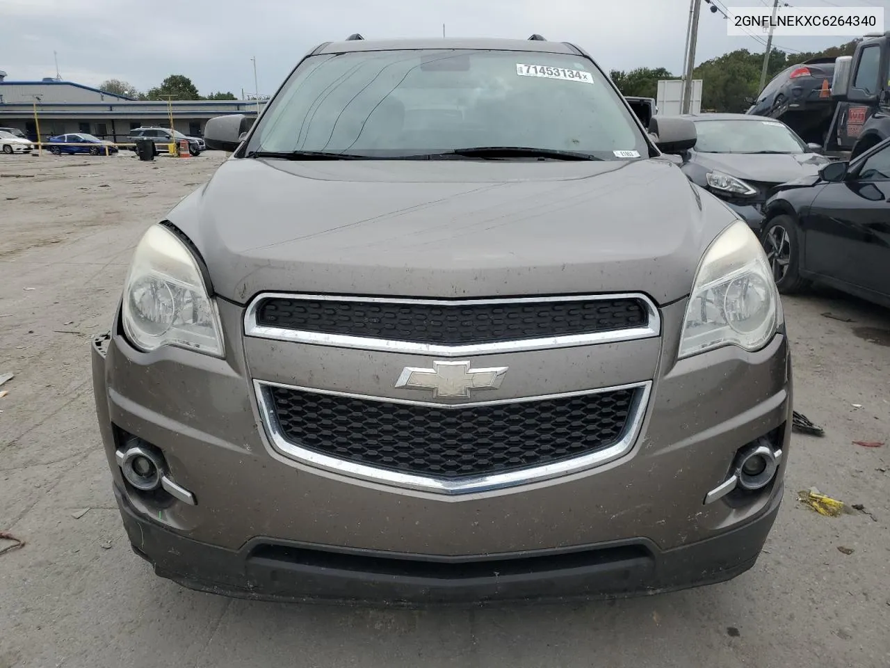 2012 Chevrolet Equinox Lt VIN: 2GNFLNEKXC6264340 Lot: 71453134