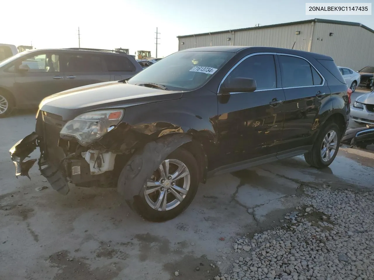 2012 Chevrolet Equinox Ls VIN: 2GNALBEK9C1147435 Lot: 71613734