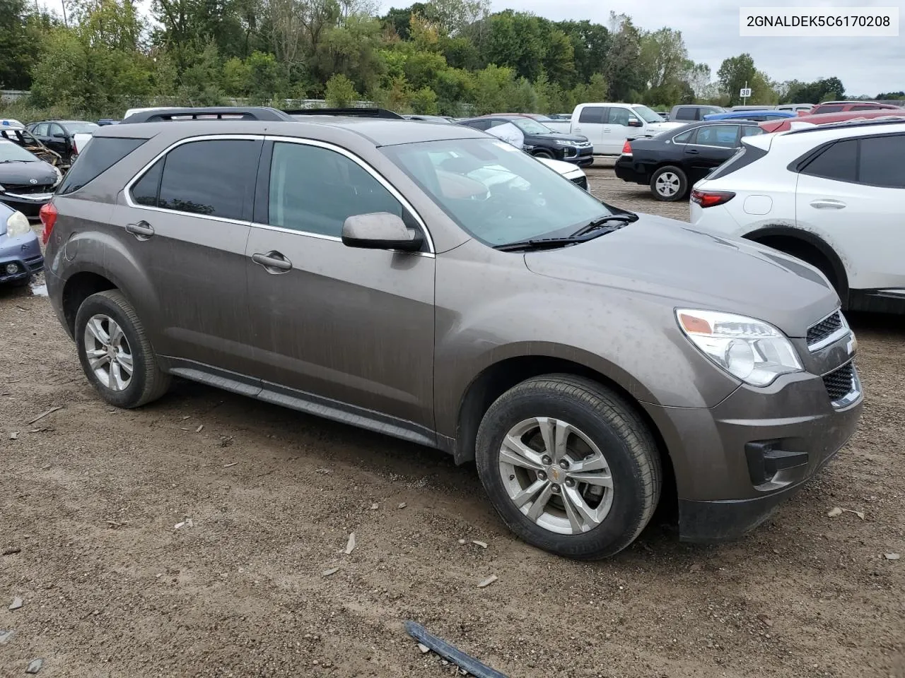 2012 Chevrolet Equinox Lt VIN: 2GNALDEK5C6170208 Lot: 71738564