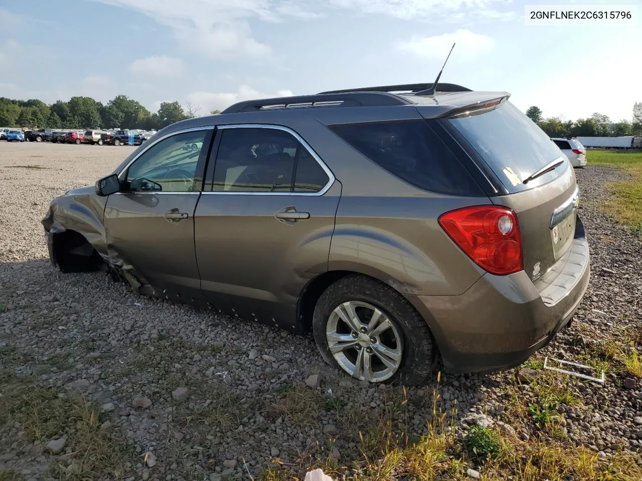 2GNFLNEK2C6315796 2012 Chevrolet Equinox Lt