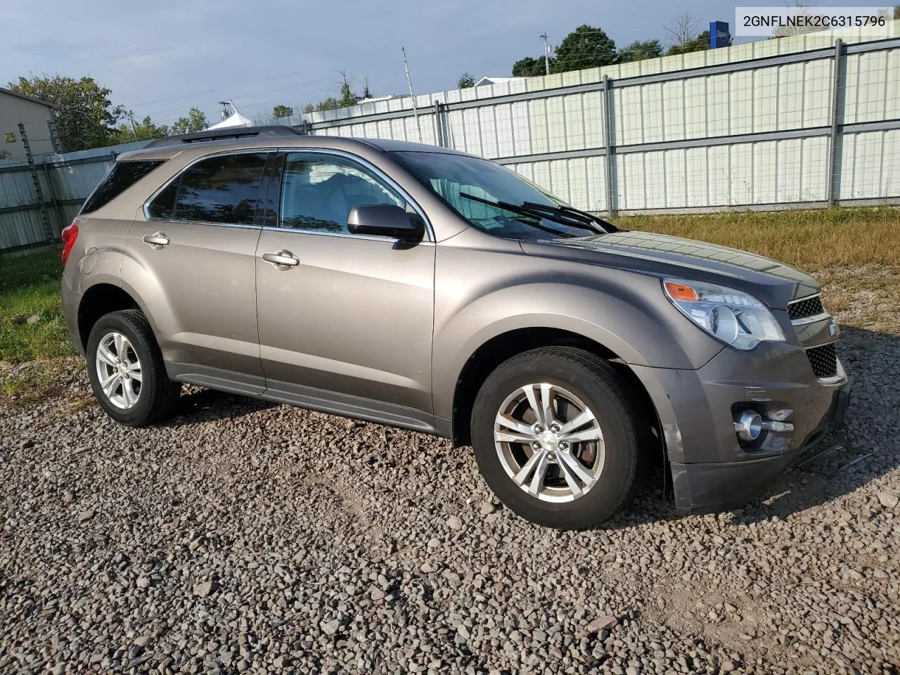 2GNFLNEK2C6315796 2012 Chevrolet Equinox Lt