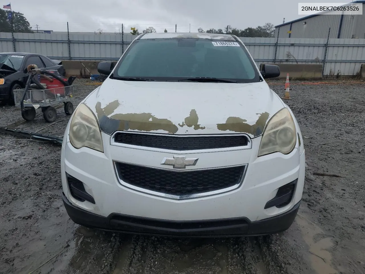 2GNALBEK7C6263526 2012 Chevrolet Equinox Ls