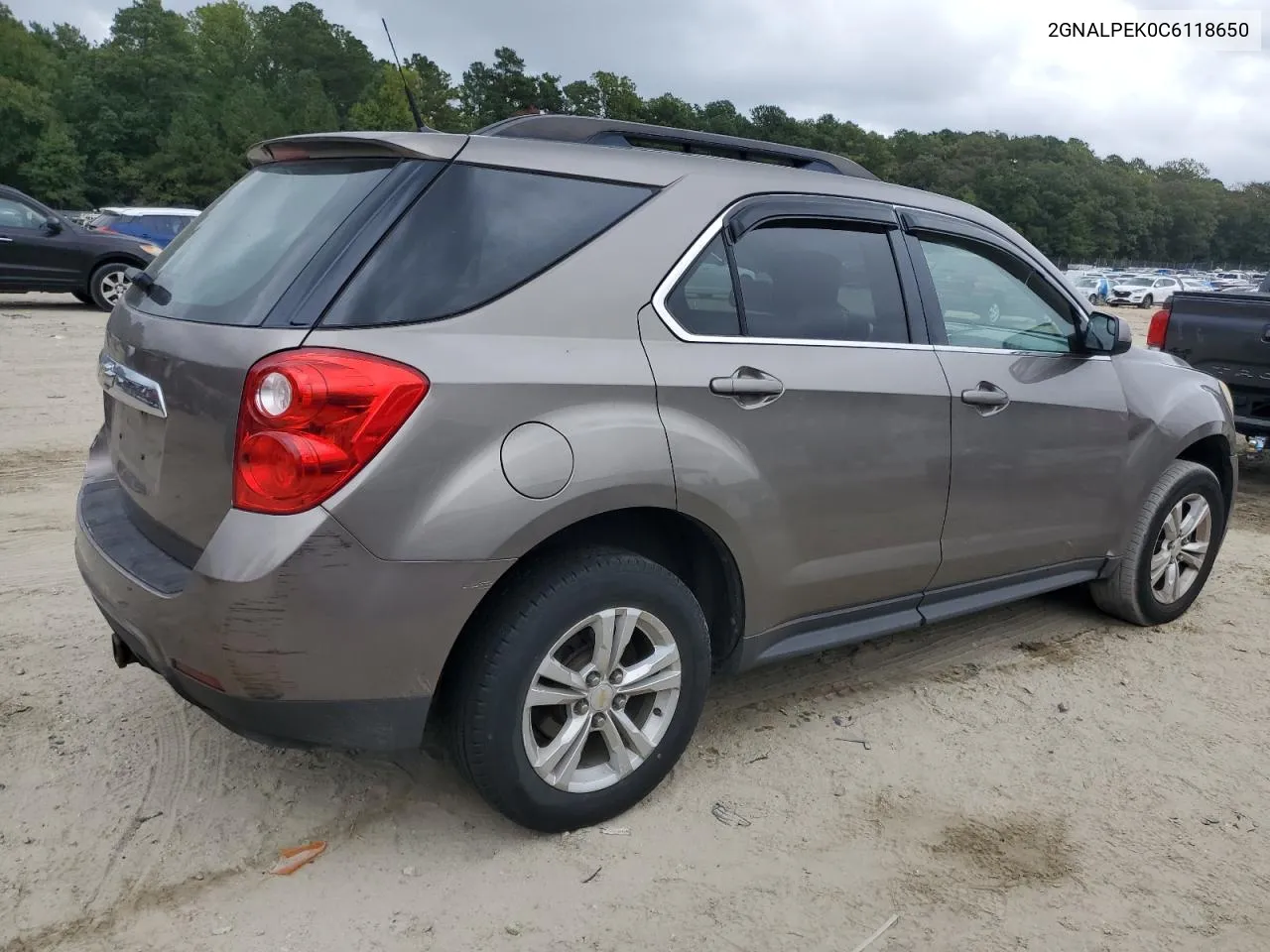 2GNALPEK0C6118650 2012 Chevrolet Equinox Lt