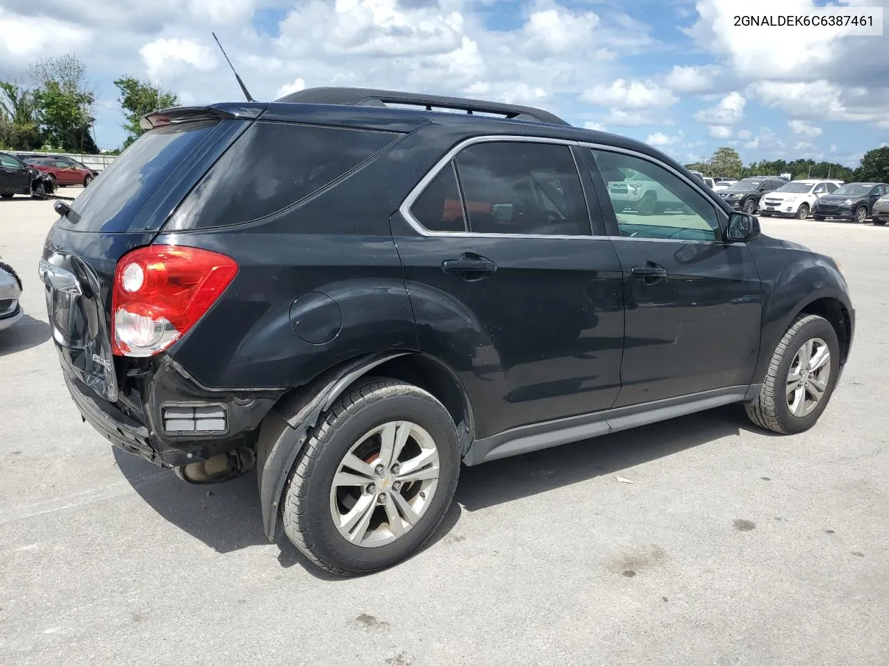 2012 Chevrolet Equinox Lt VIN: 2GNALDEK6C6387461 Lot: 72004654