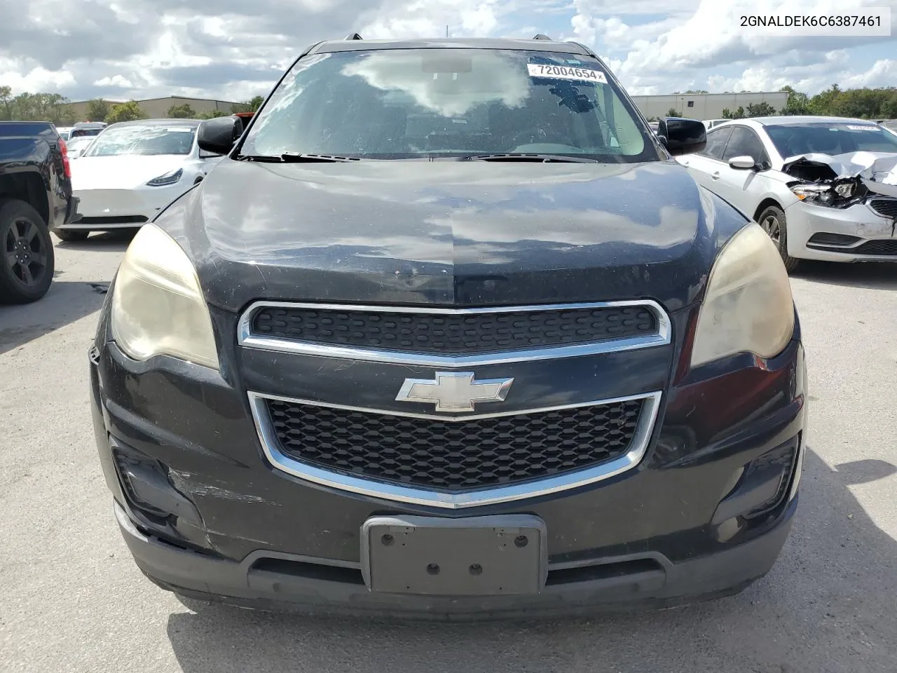 2012 Chevrolet Equinox Lt VIN: 2GNALDEK6C6387461 Lot: 72004654