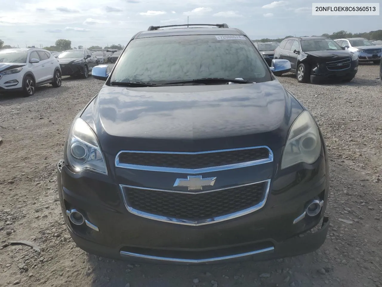 2GNFLGEK8C6360513 2012 Chevrolet Equinox Ltz