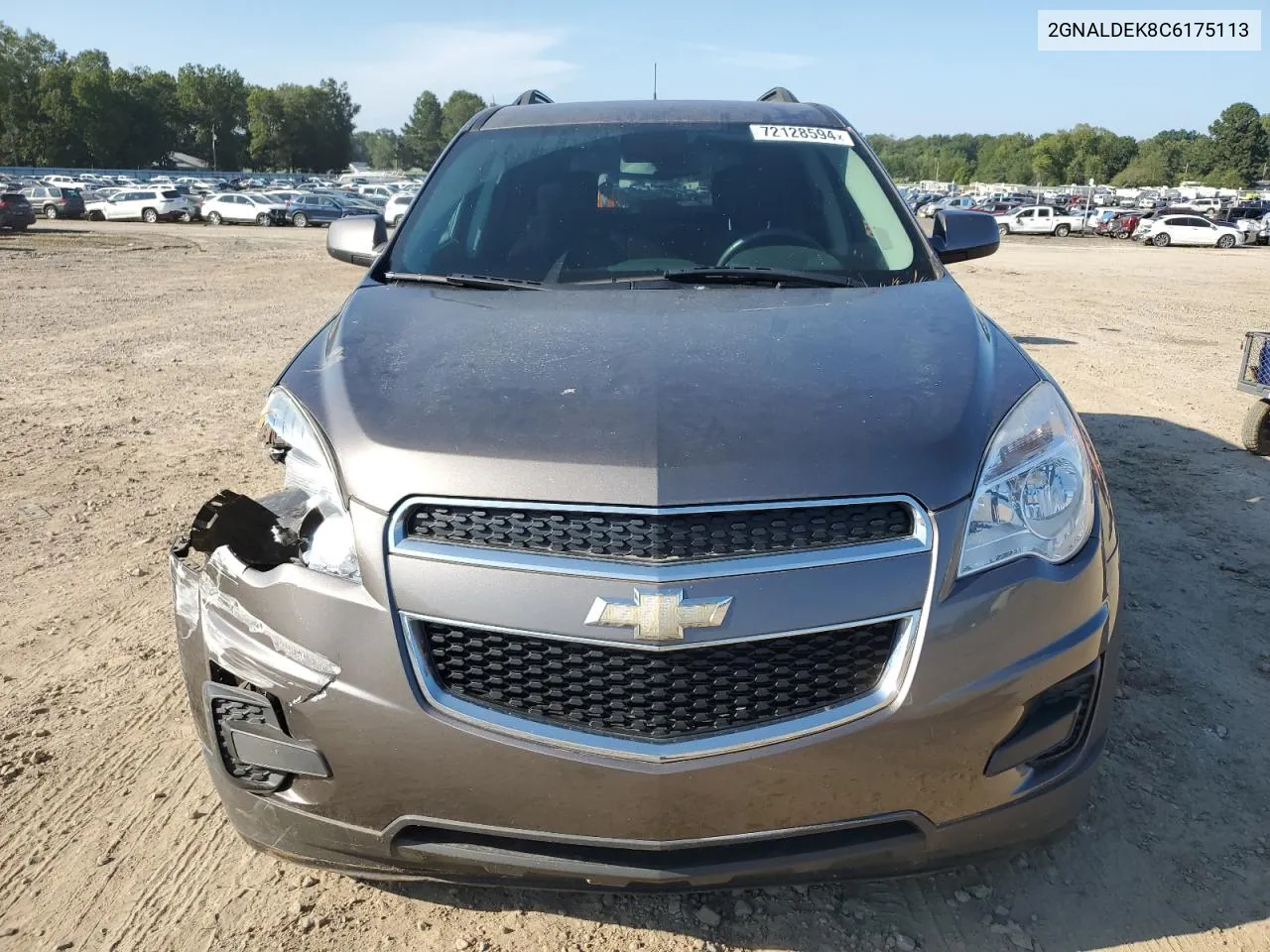 2012 Chevrolet Equinox Lt VIN: 2GNALDEK8C6175113 Lot: 72128594