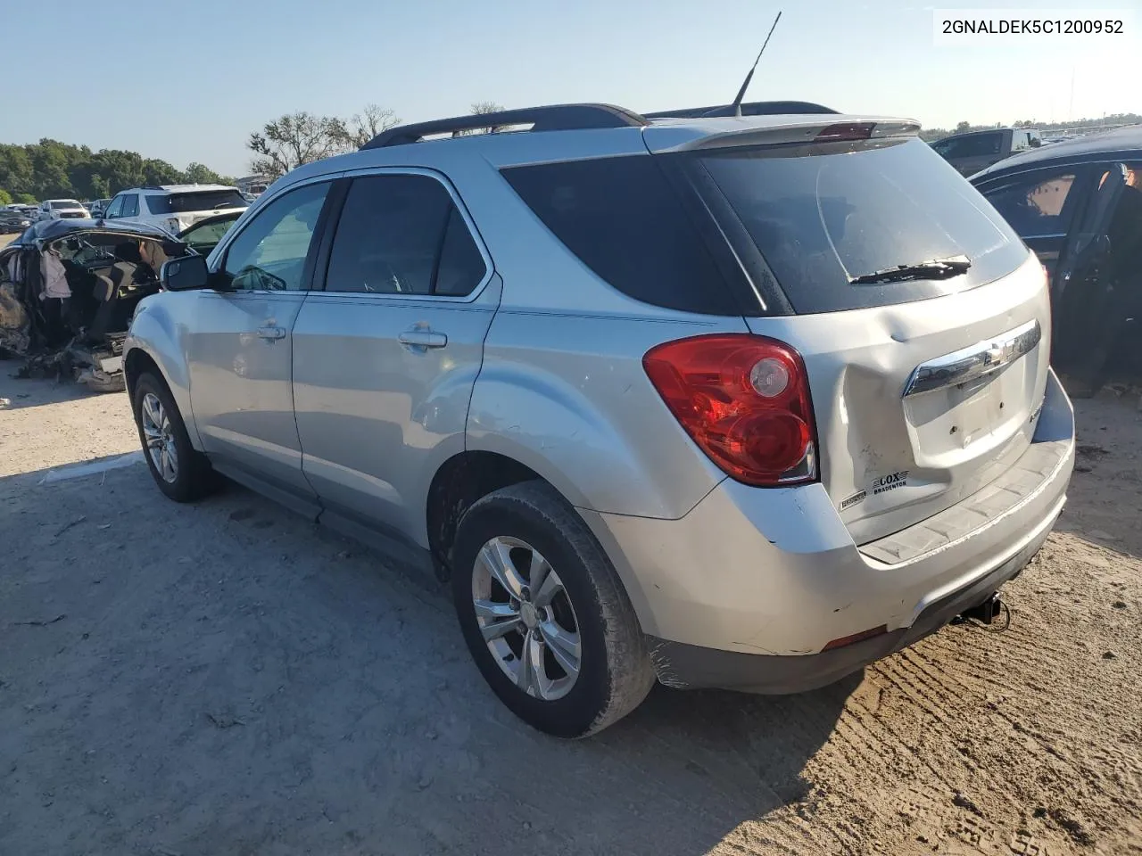 2012 Chevrolet Equinox Lt VIN: 2GNALDEK5C1200952 Lot: 72193044