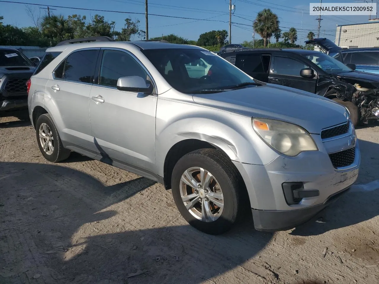 2012 Chevrolet Equinox Lt VIN: 2GNALDEK5C1200952 Lot: 72193044