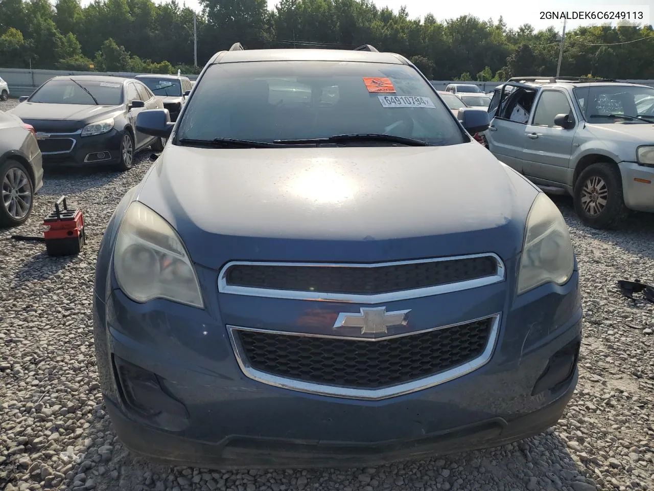 2GNALDEK6C6249113 2012 Chevrolet Equinox Lt