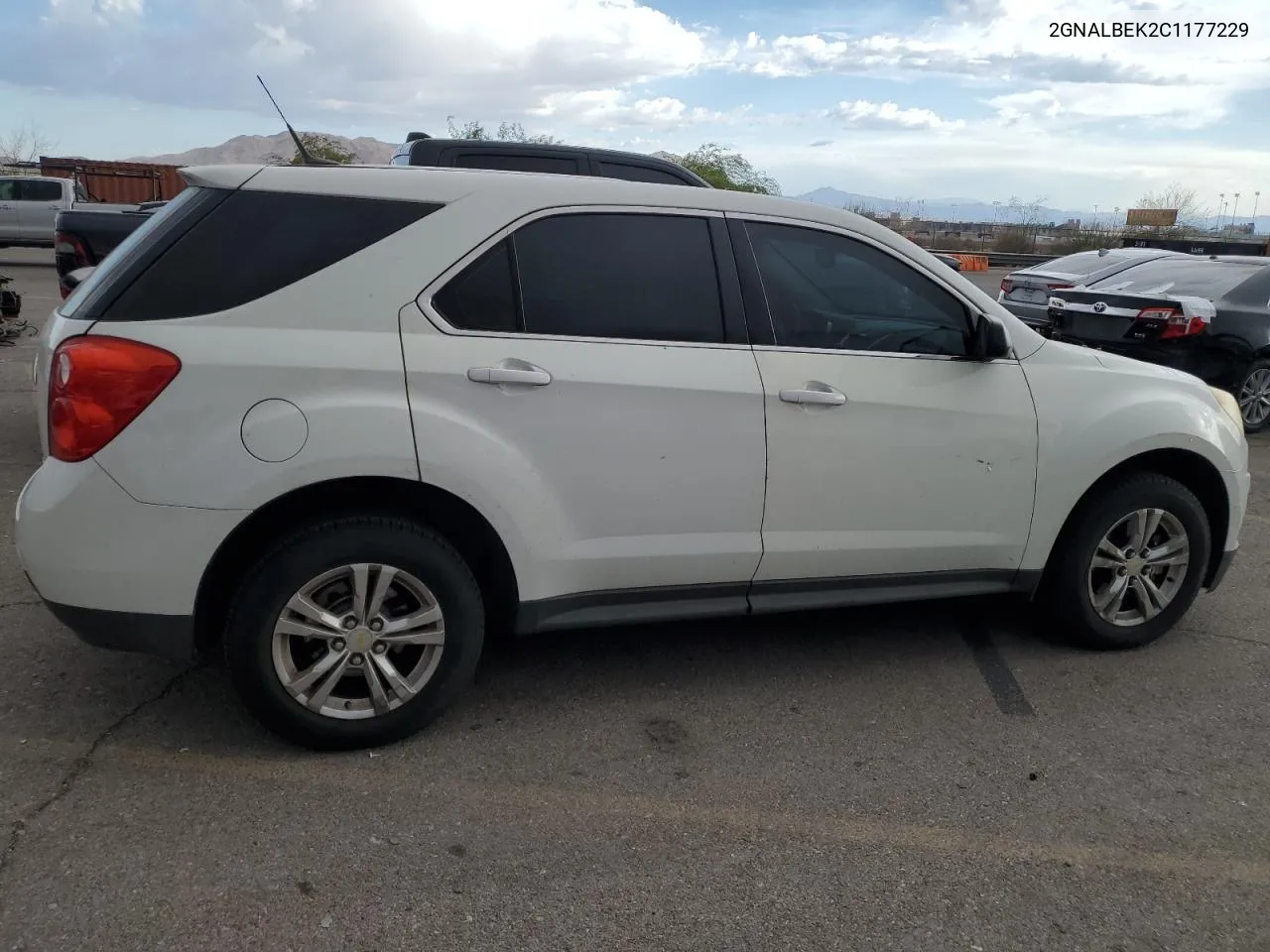 2012 Chevrolet Equinox Ls VIN: 2GNALBEK2C1177229 Lot: 72282154