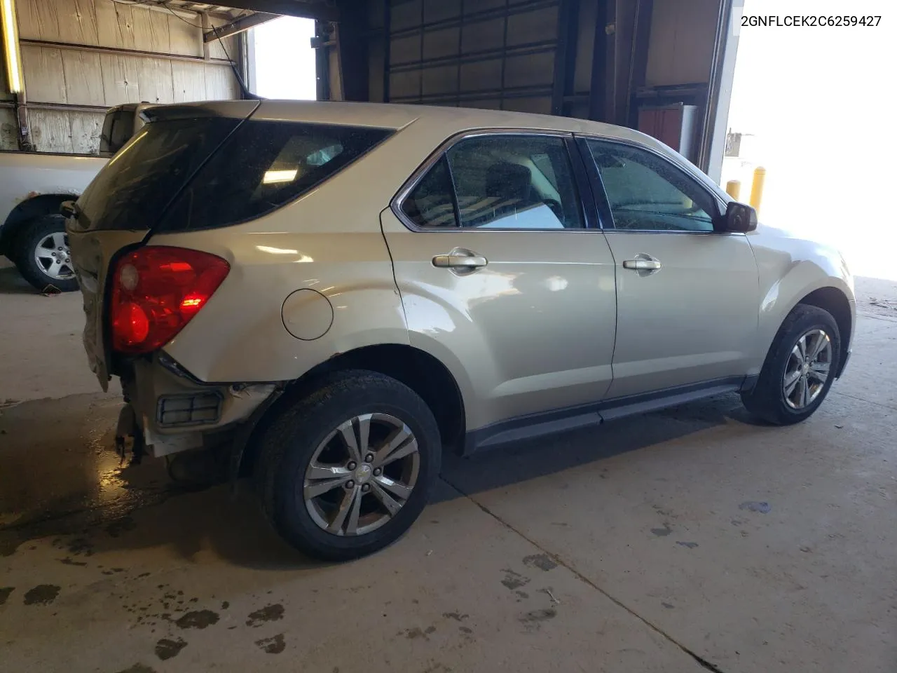 2012 Chevrolet Equinox Ls VIN: 2GNFLCEK2C6259427 Lot: 72414734