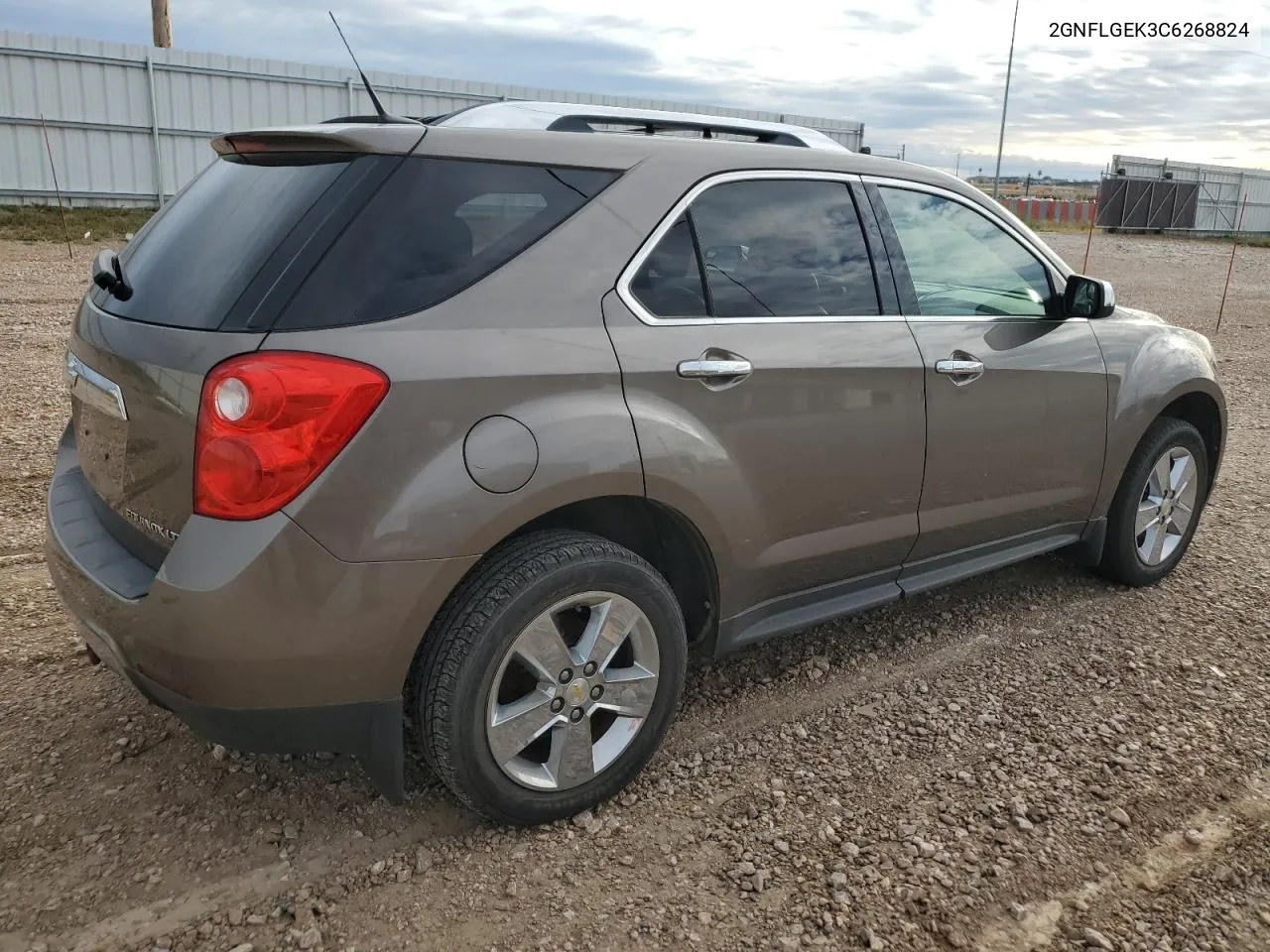 2012 Chevrolet Equinox Ltz VIN: 2GNFLGEK3C6268824 Lot: 72598984