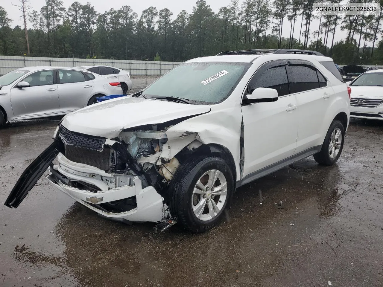 2012 Chevrolet Equinox Lt VIN: 2GNALPEK9C1325633 Lot: 72755544