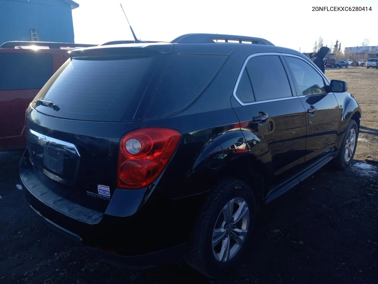 2012 Chevrolet Equinox Ls VIN: 2GNFLCEKXC6280414 Lot: 72820734