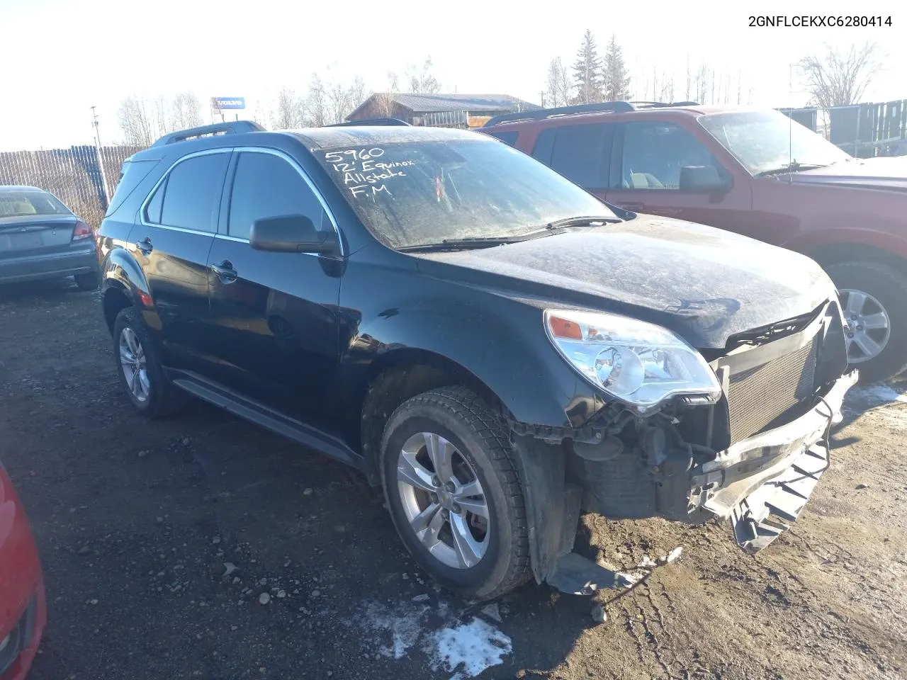 2012 Chevrolet Equinox Ls VIN: 2GNFLCEKXC6280414 Lot: 72820734