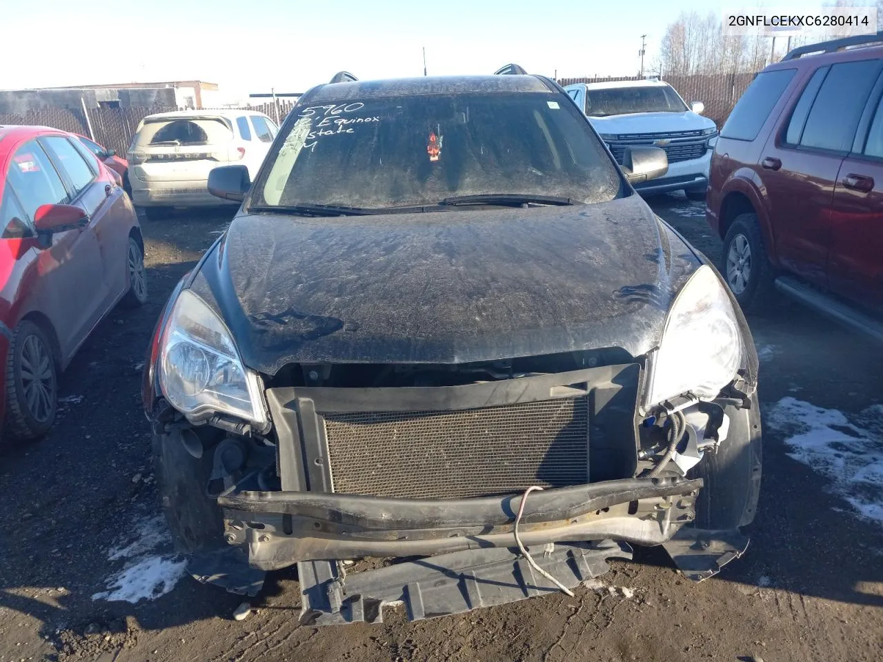 2012 Chevrolet Equinox Ls VIN: 2GNFLCEKXC6280414 Lot: 72820734