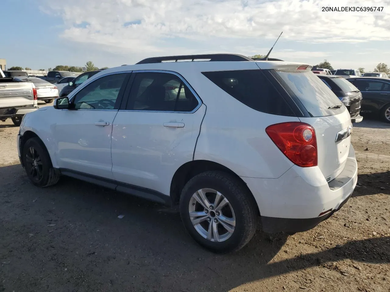 2012 Chevrolet Equinox Lt VIN: 2GNALDEK3C6396747 Lot: 72904924