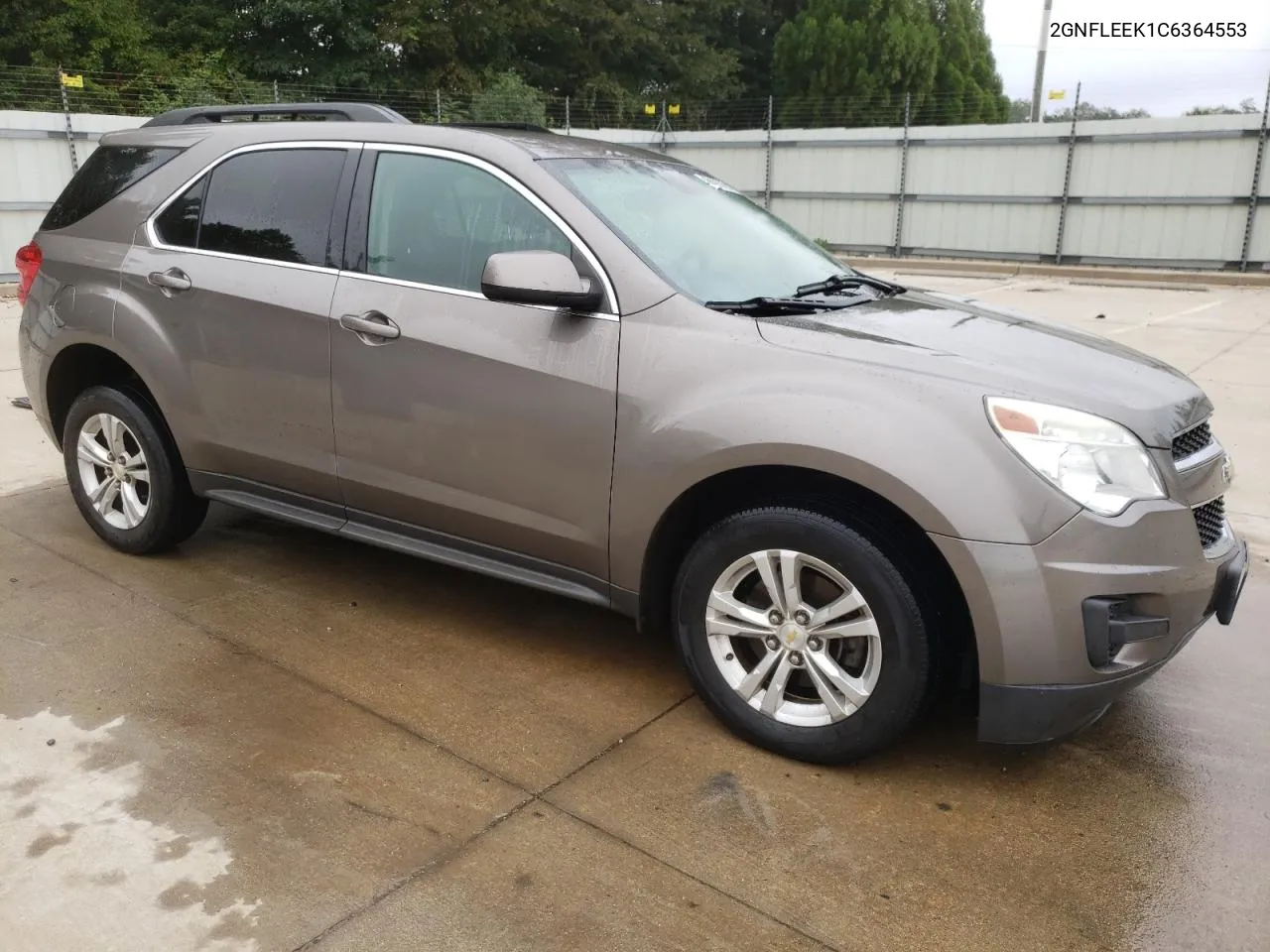 2012 Chevrolet Equinox Lt VIN: 2GNFLEEK1C6364553 Lot: 72938664