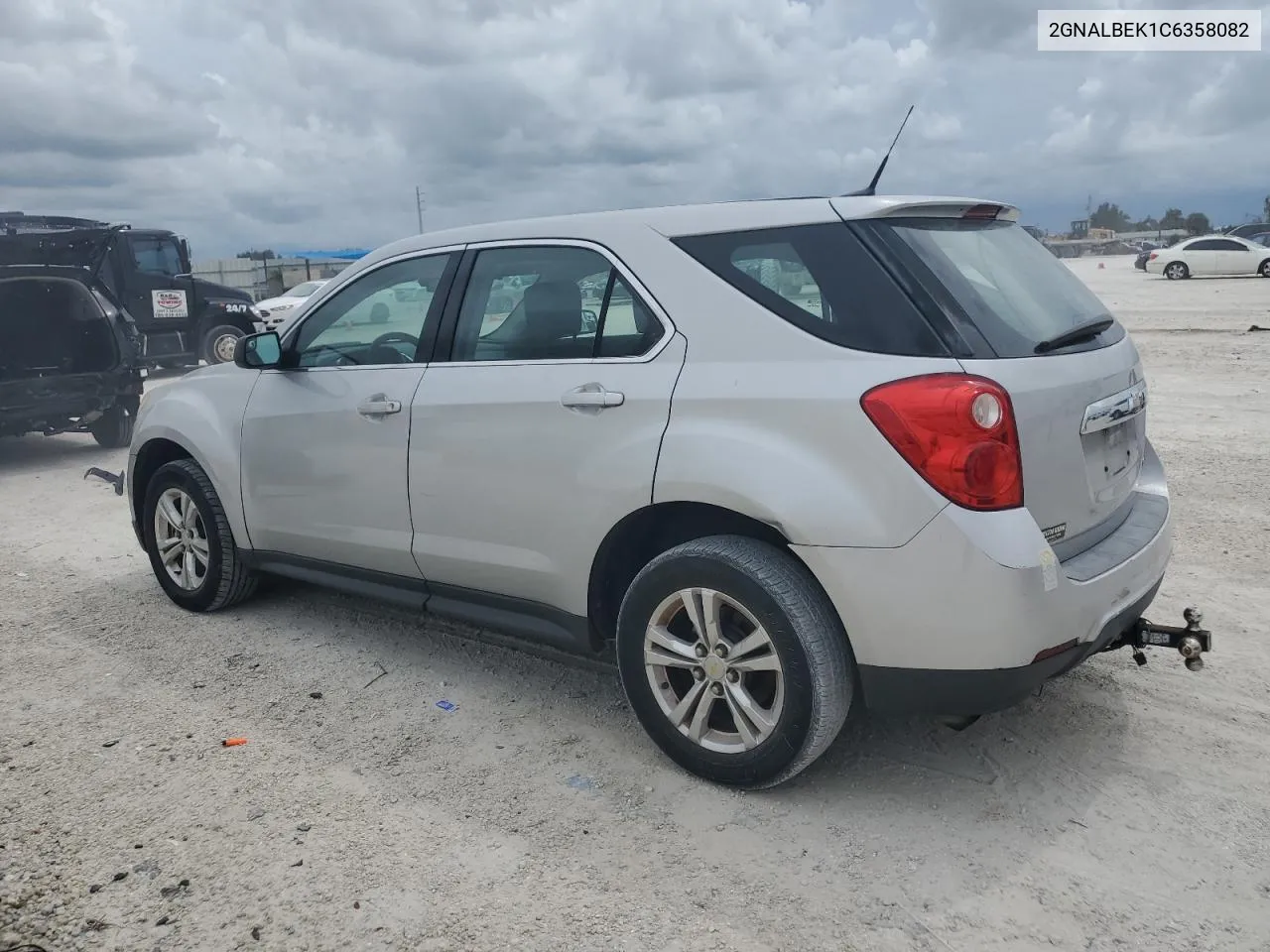 2012 Chevrolet Equinox Ls VIN: 2GNALBEK1C6358082 Lot: 72968824