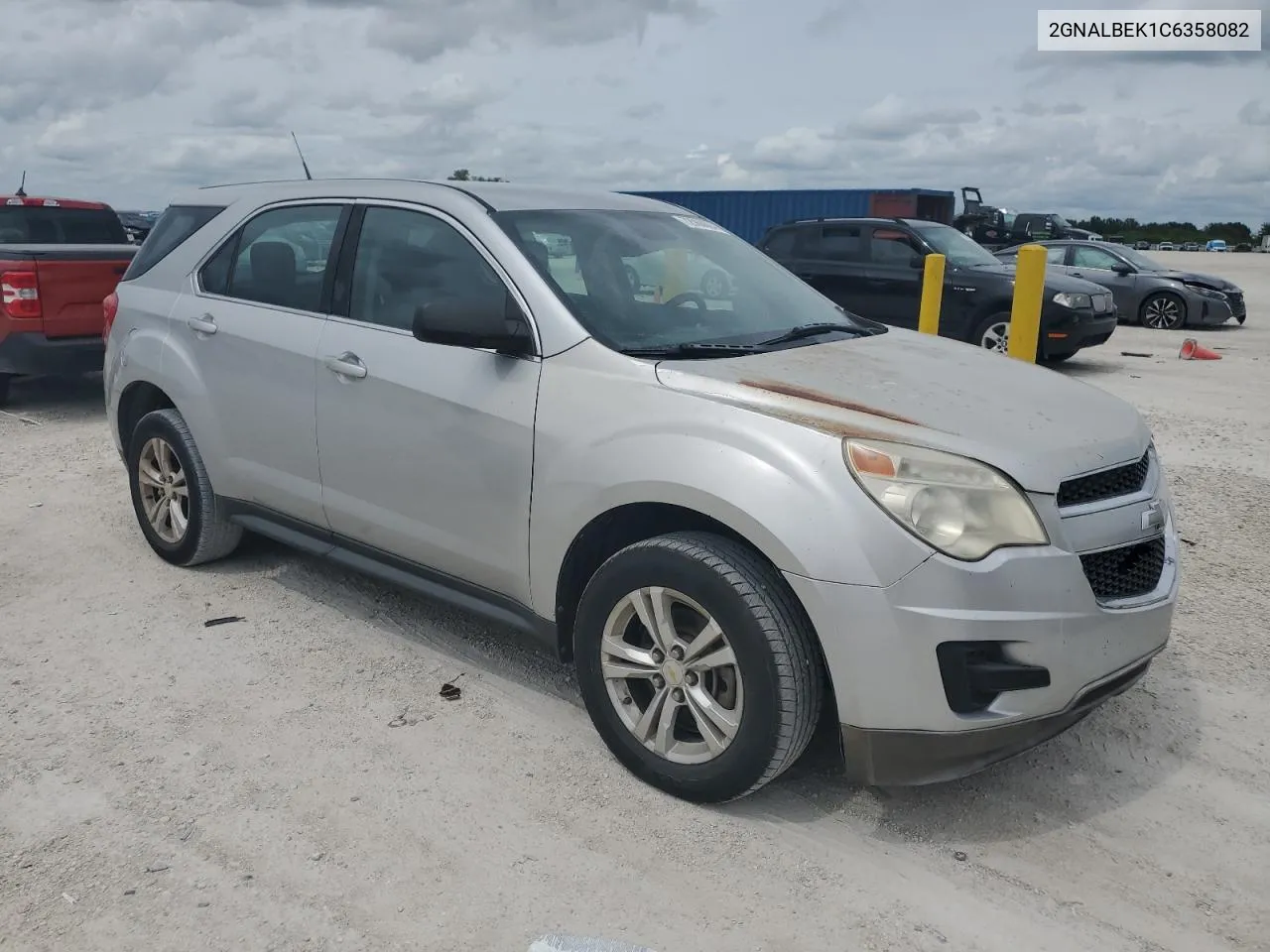 2012 Chevrolet Equinox Ls VIN: 2GNALBEK1C6358082 Lot: 72968824