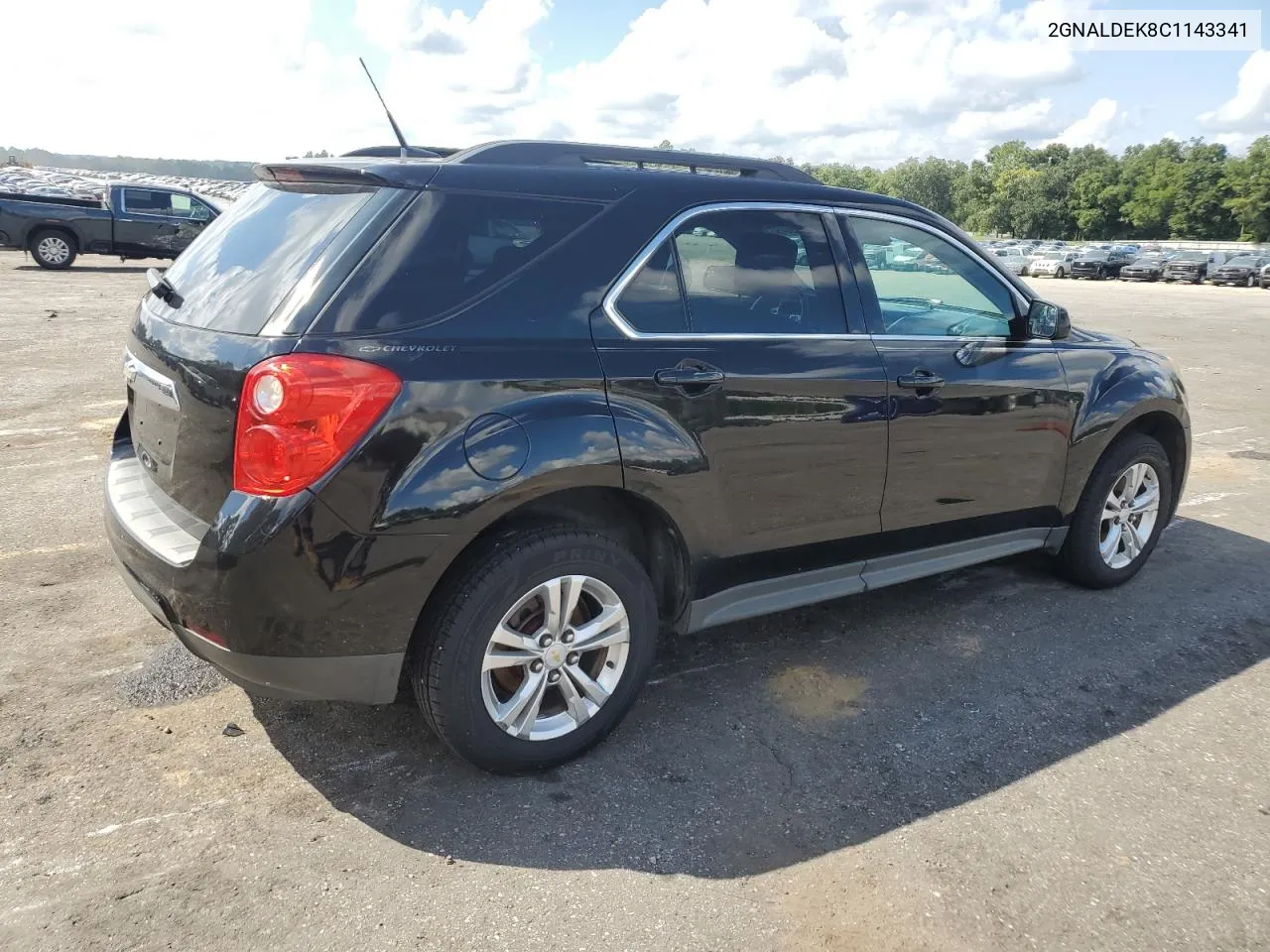 2012 Chevrolet Equinox Lt VIN: 2GNALDEK8C1143341 Lot: 72984974