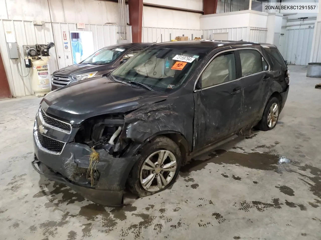 2GNALBEK8C1291557 2012 Chevrolet Equinox Ls