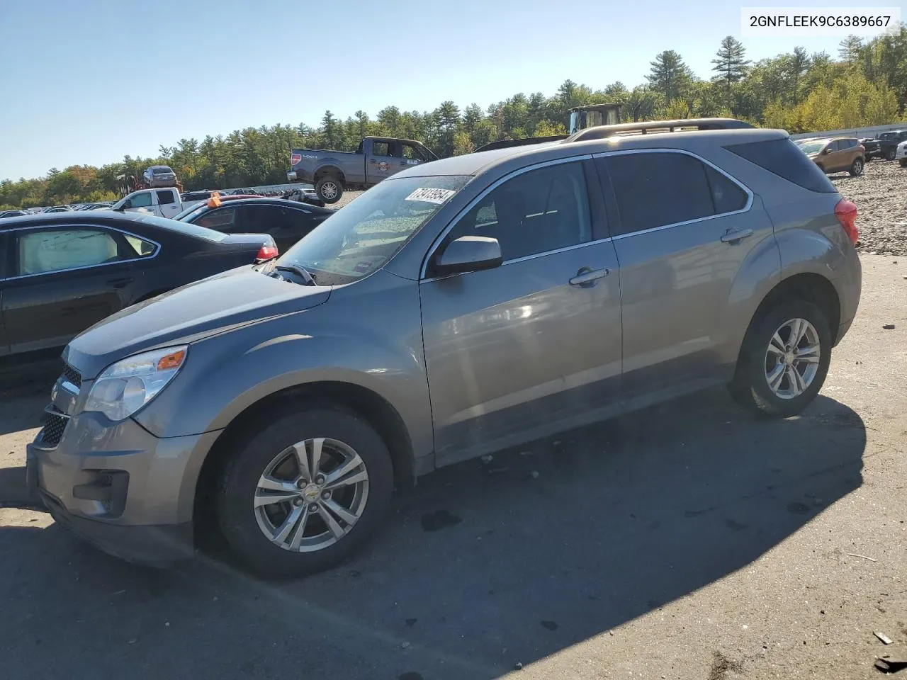 2012 Chevrolet Equinox Lt VIN: 2GNFLEEK9C6389667 Lot: 73413954