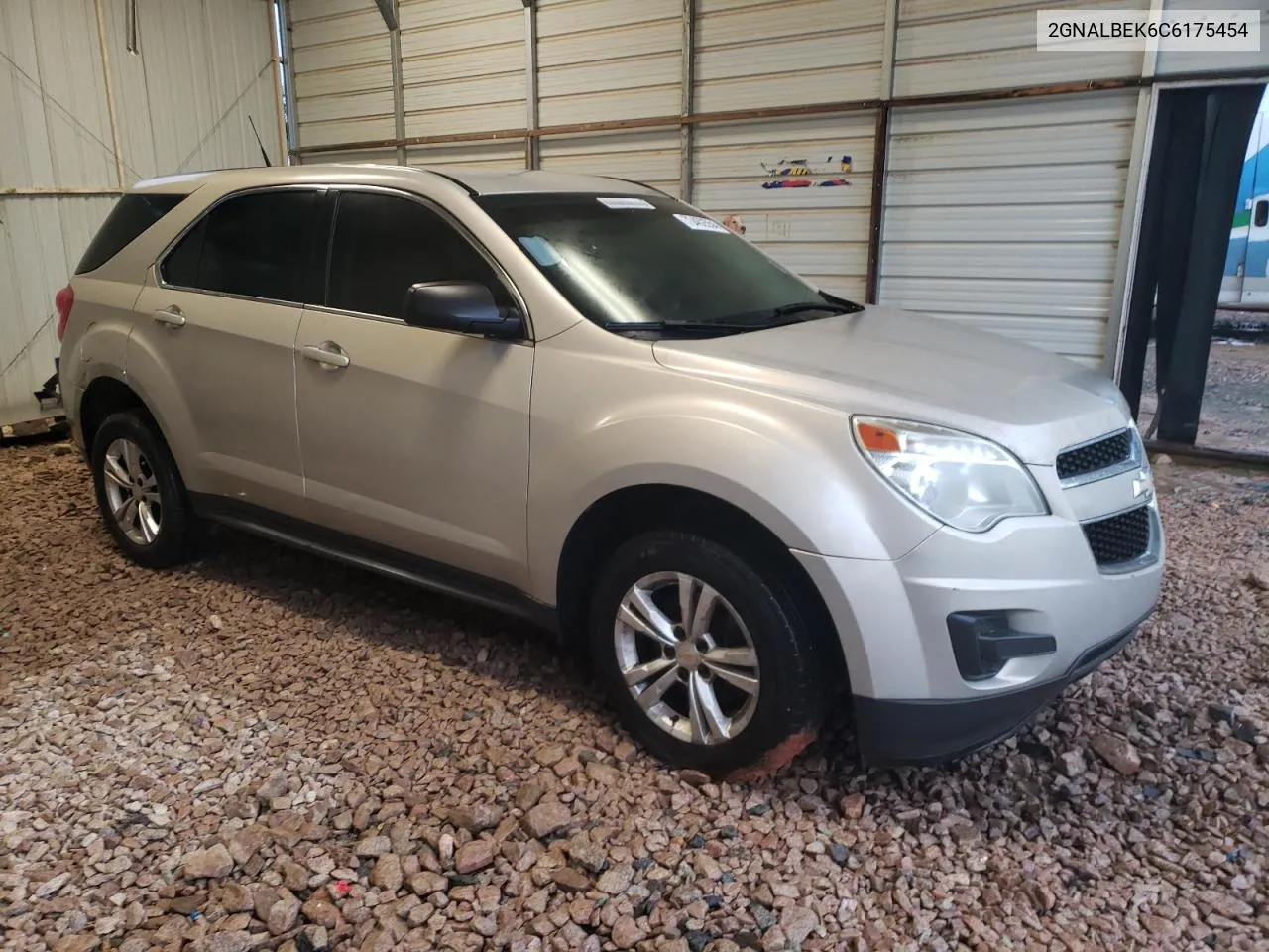 2GNALBEK6C6175454 2012 Chevrolet Equinox Ls