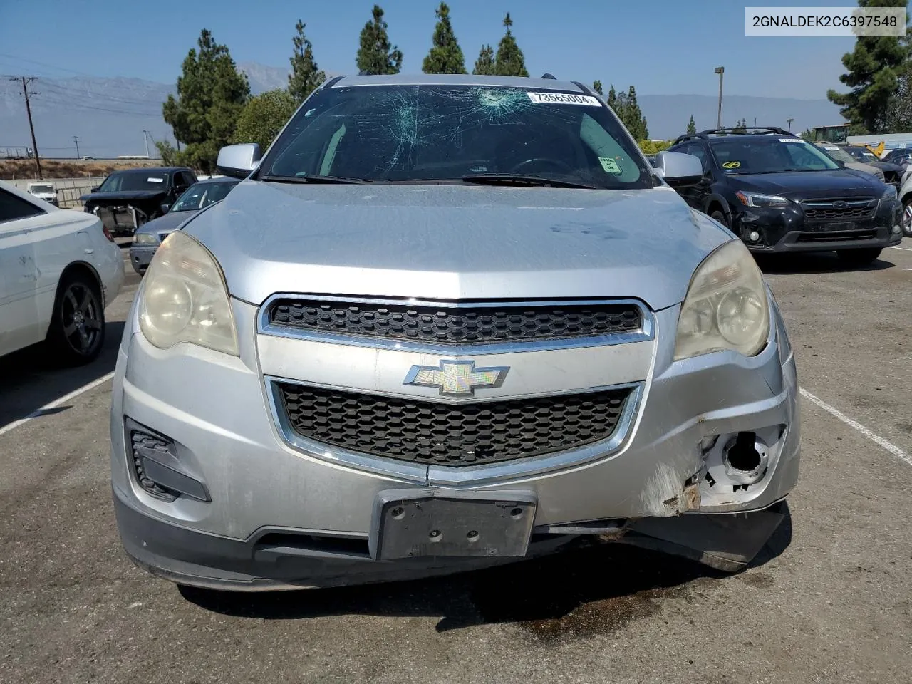 2012 Chevrolet Equinox Lt VIN: 2GNALDEK2C6397548 Lot: 73565004