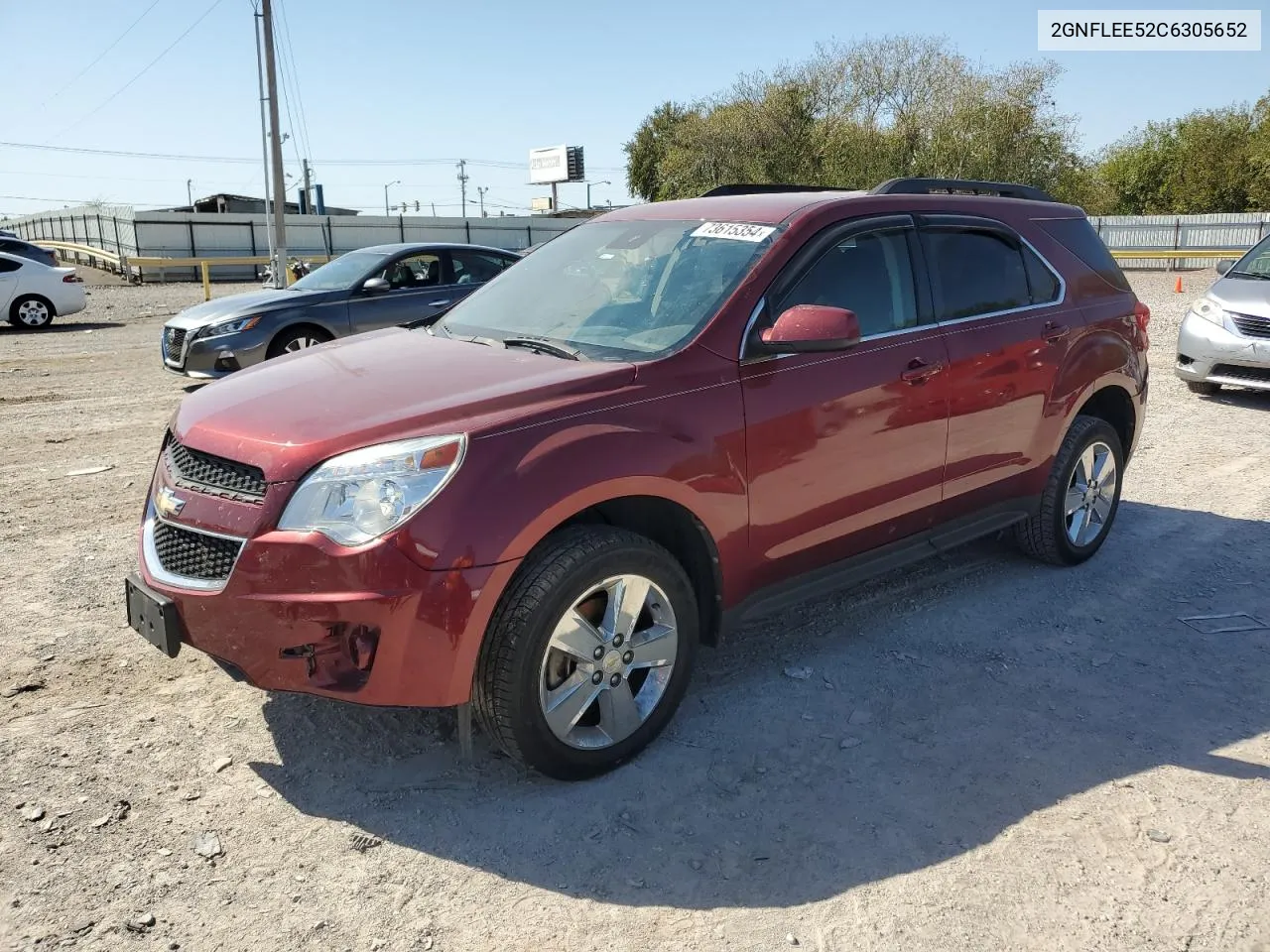 2012 Chevrolet Equinox Lt VIN: 2GNFLEE52C6305652 Lot: 73615354