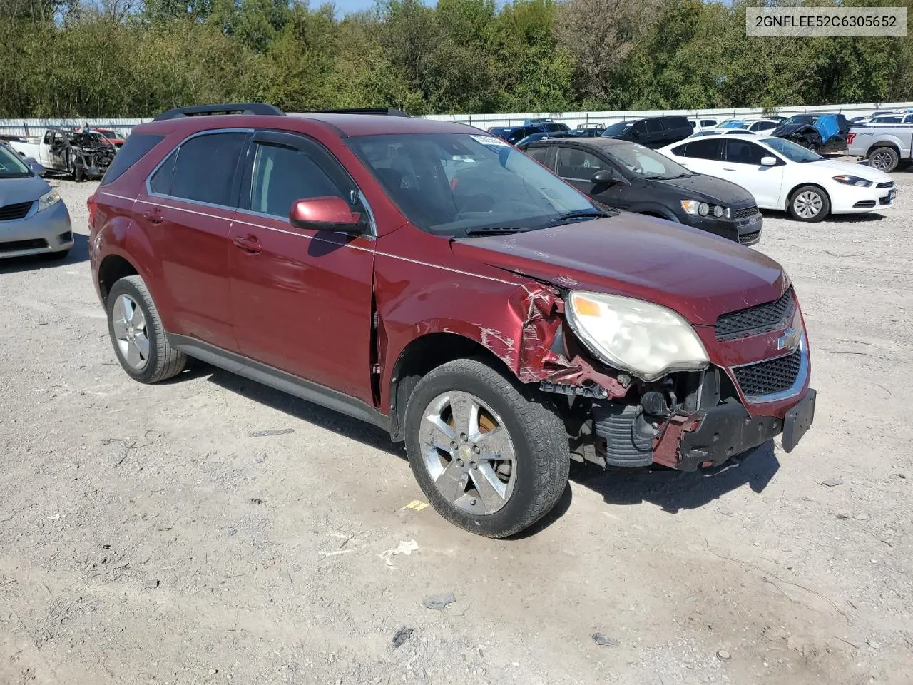 2012 Chevrolet Equinox Lt VIN: 2GNFLEE52C6305652 Lot: 73615354