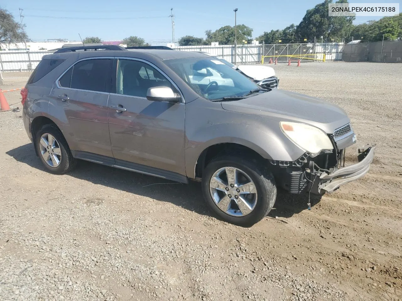 2012 Chevrolet Equinox Lt VIN: 2GNALPEK4C6175188 Lot: 73718664